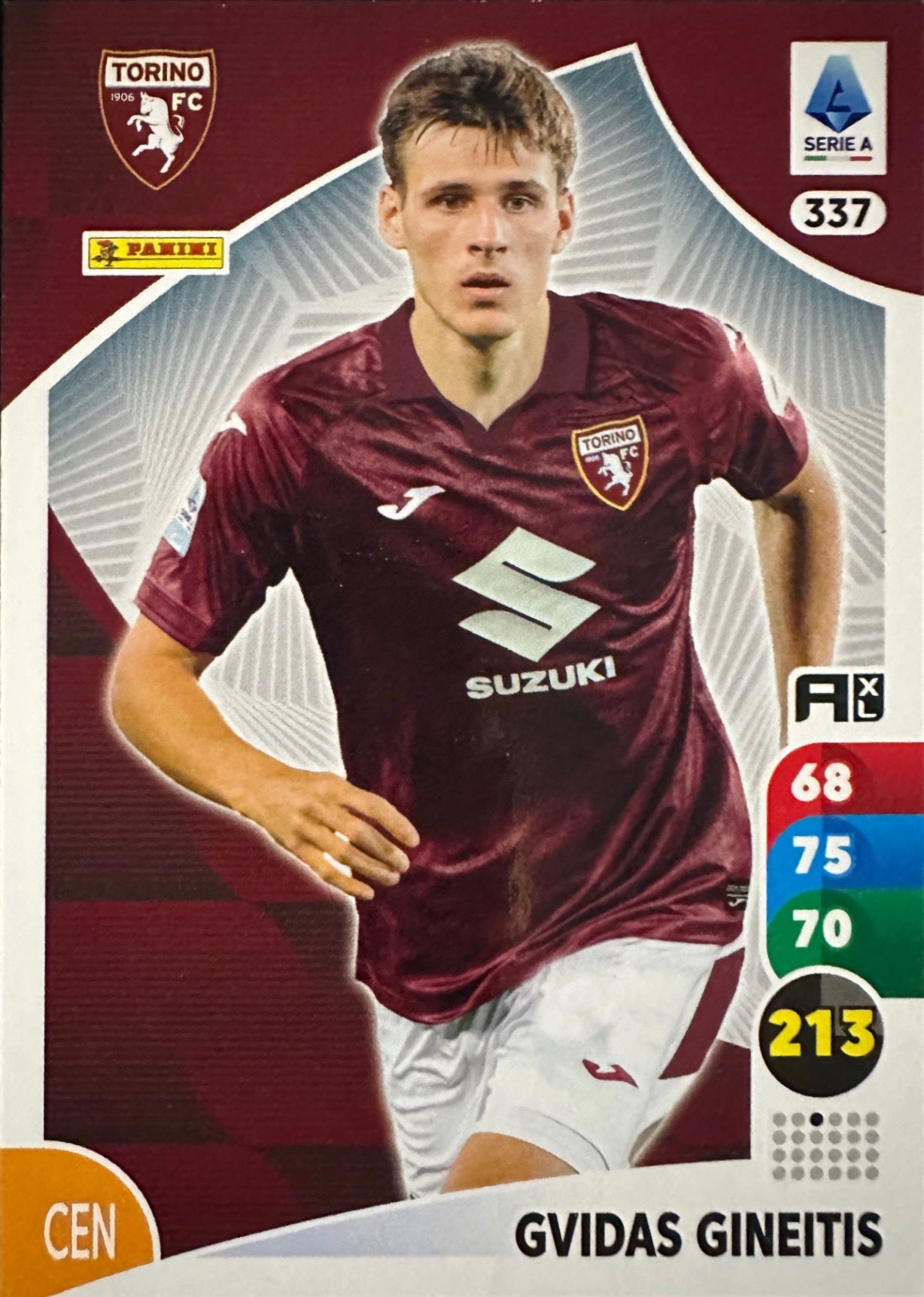 Panini Calciatori Adrenalyn XL 2025-26 card triade/diamante a scelta N. 301-400