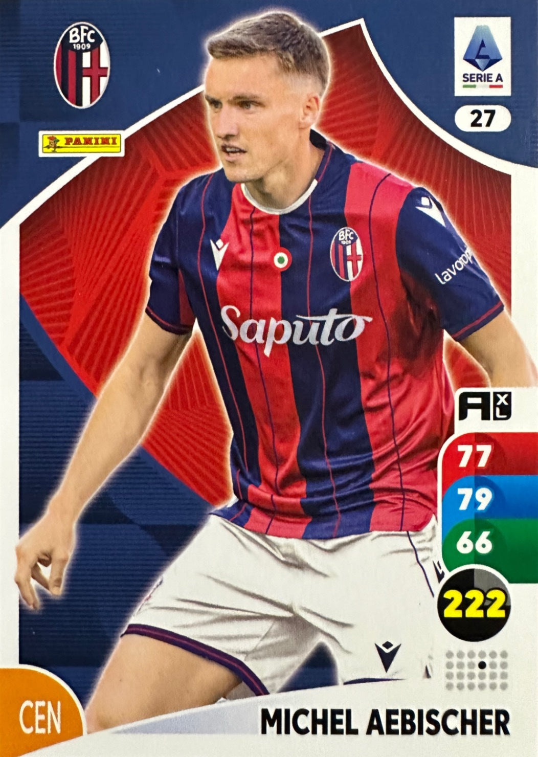 Panini Calciatori Adrenalyn XL 2025-26 card base logo a scelta N. 1-100