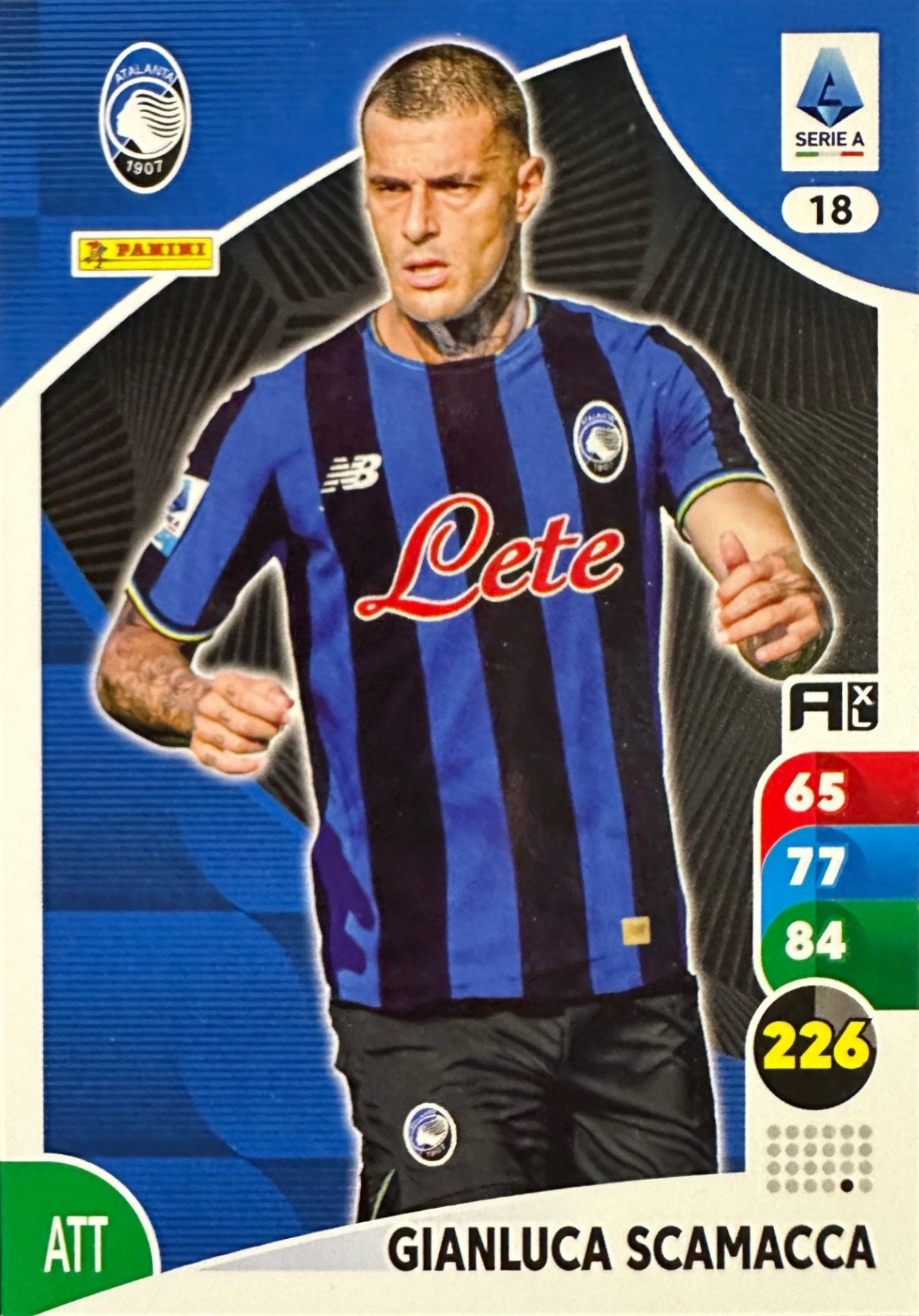 Panini Calciatori Adrenalyn XL 2025-26 card base logo a scelta N. 1-100