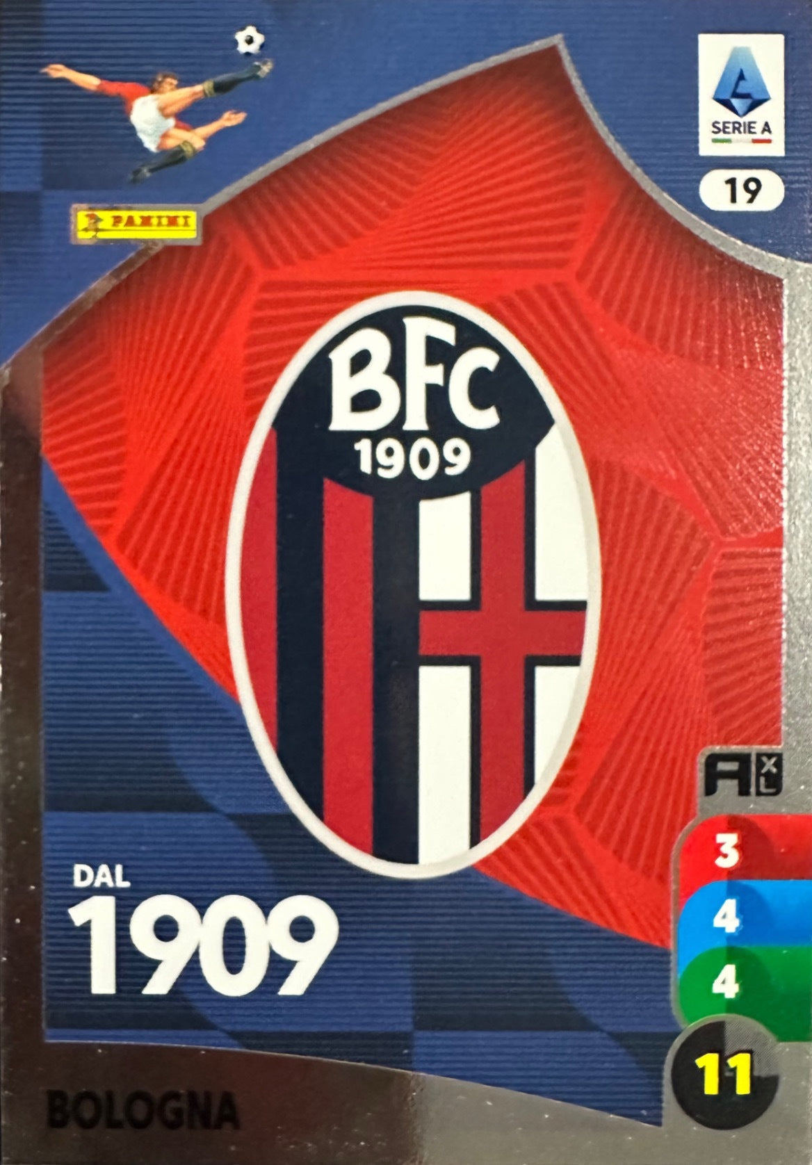 Panini Calciatori Adrenalyn XL 2025-26 card base logo a scelta N. 1-100