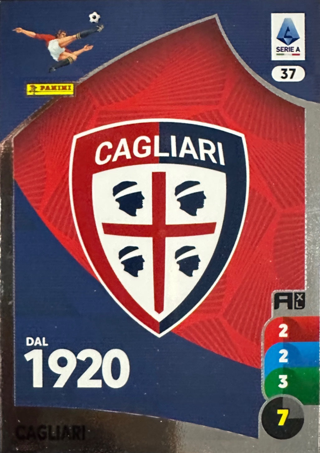 Panini Calciatori Adrenalyn XL 2025-26 card base logo a scelta N. 1-100