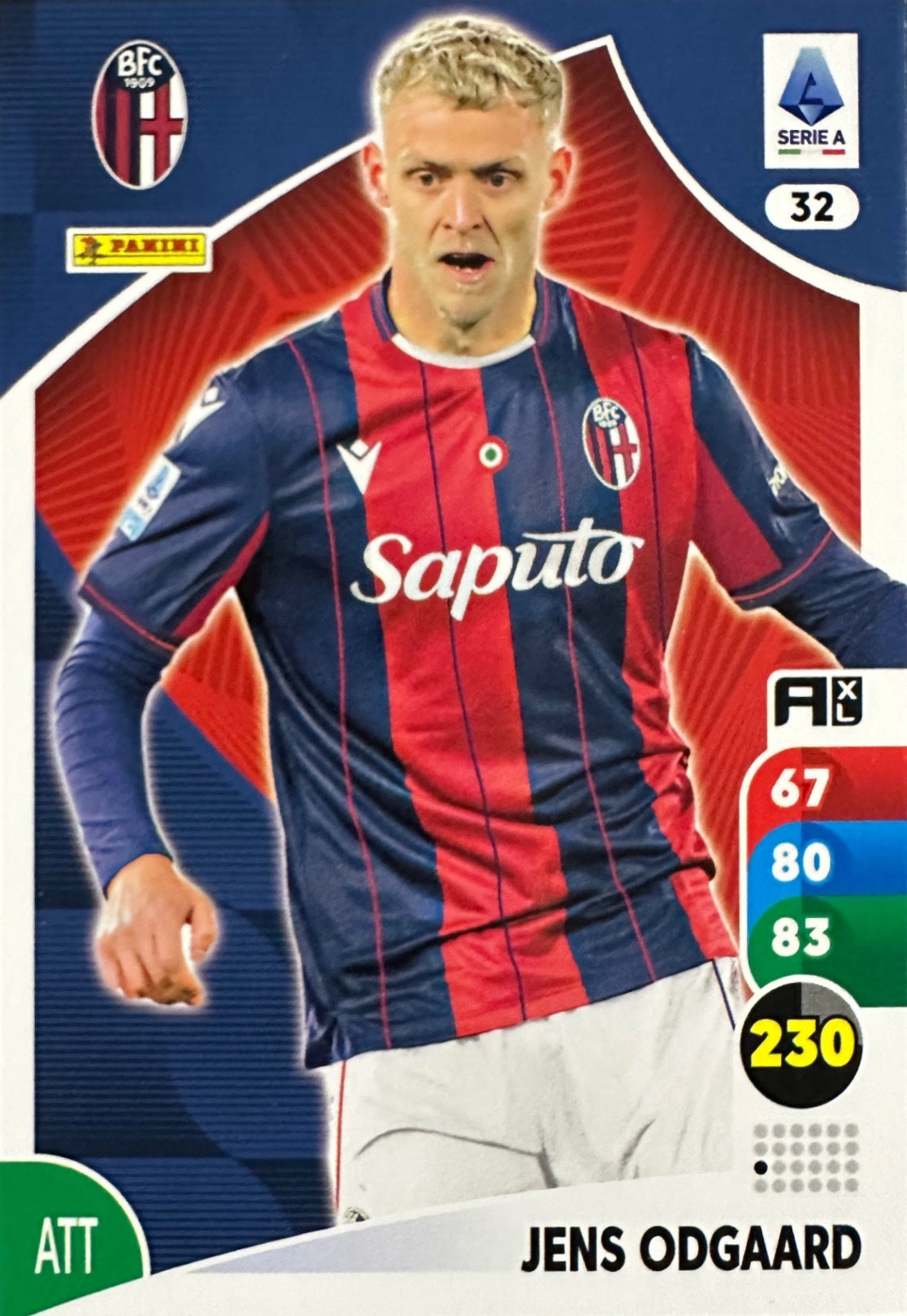 Panini Calciatori Adrenalyn XL 2025-26 card base logo a scelta N. 1-100