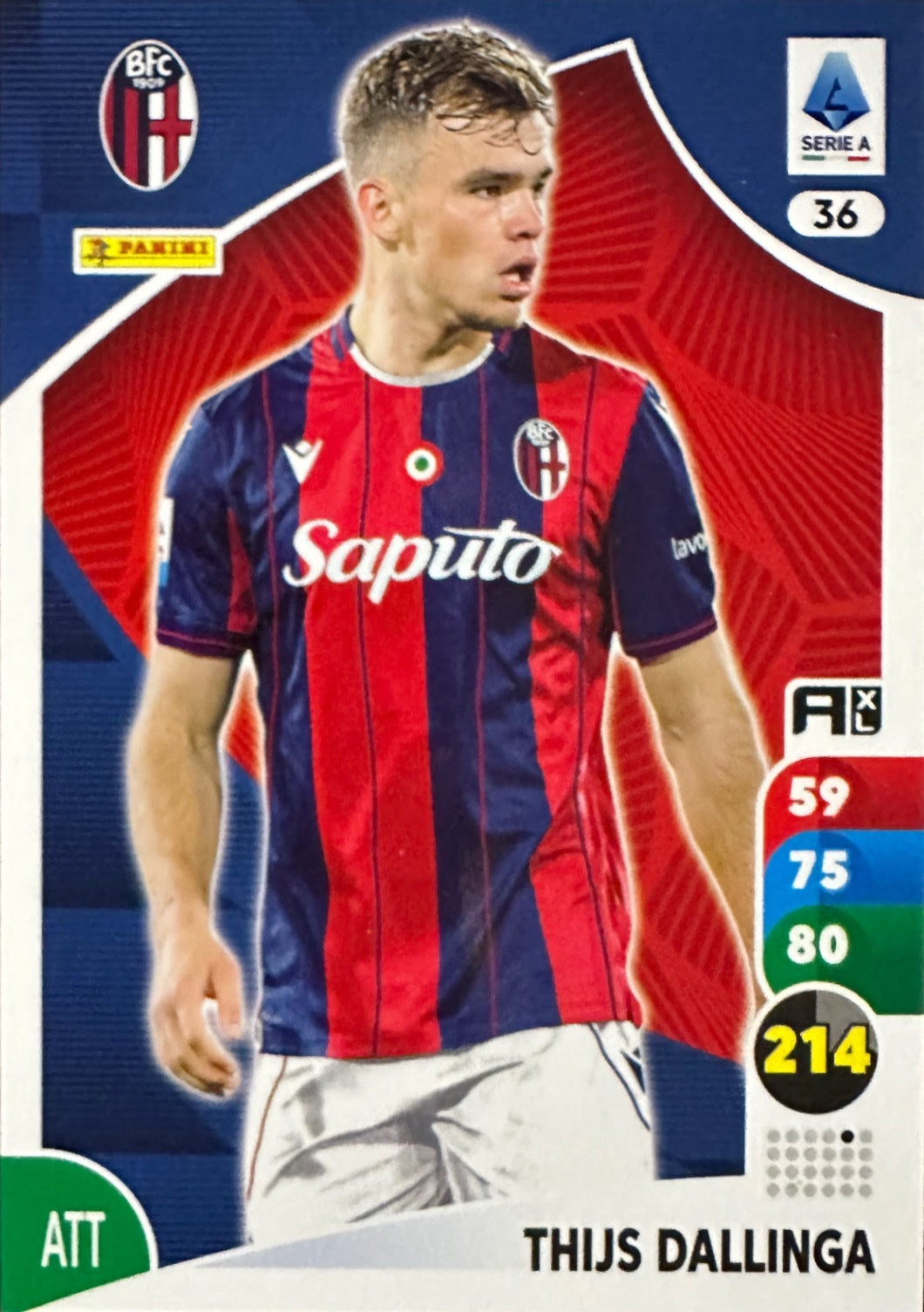 Panini Calciatori Adrenalyn XL 2025-26 card base logo a scelta N. 1-100