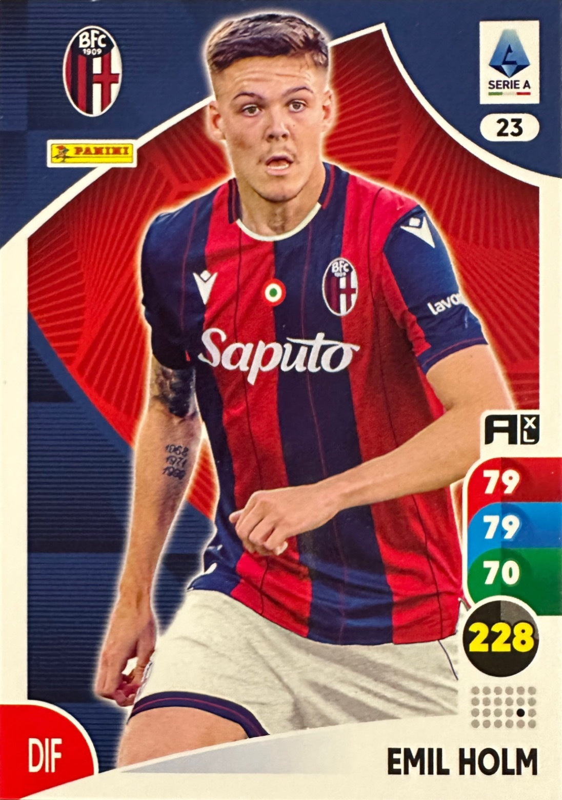 Panini Calciatori Adrenalyn XL 2025-26 card base logo a scelta N. 1-100