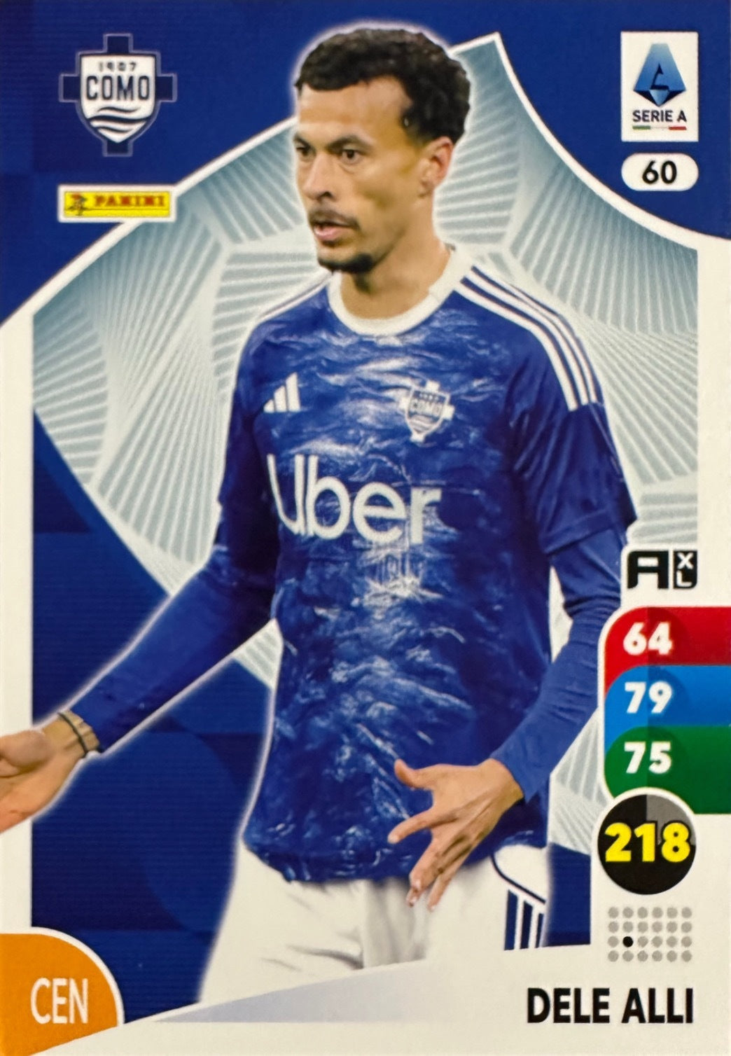 Panini Calciatori Adrenalyn XL 2025-26 card base logo a scelta N. 1-100
