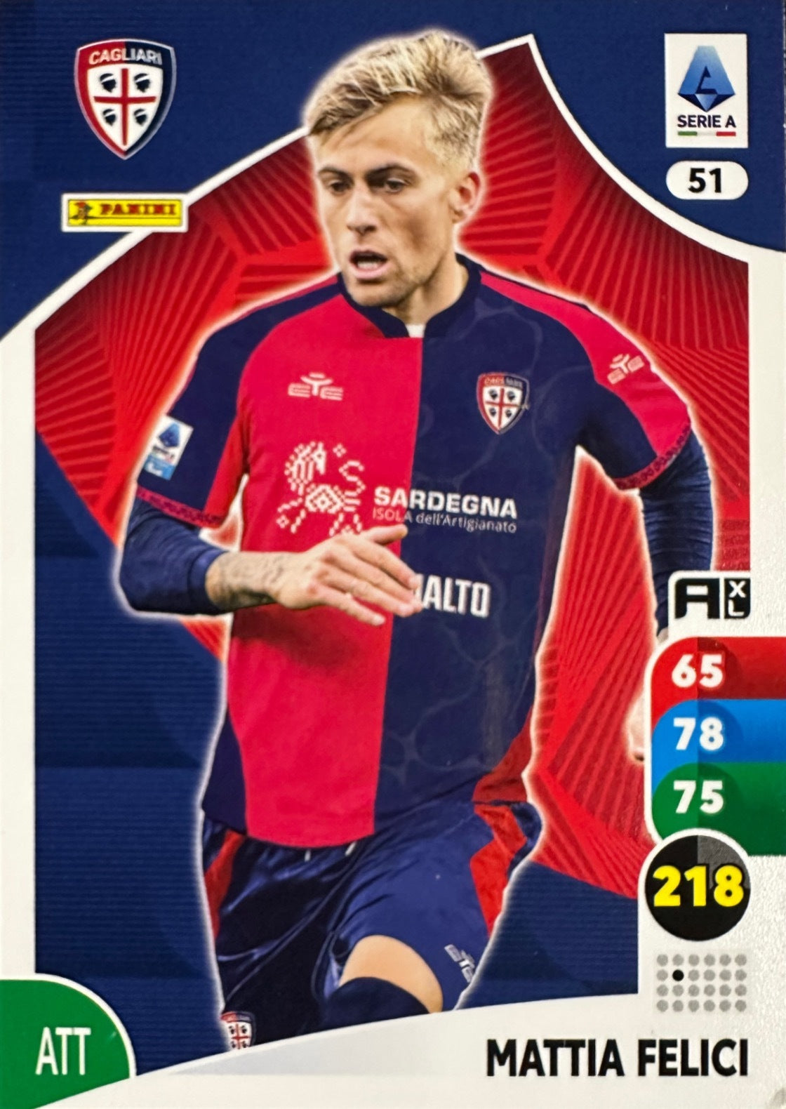Panini Calciatori Adrenalyn XL 2025-26 card base logo a scelta N. 1-100