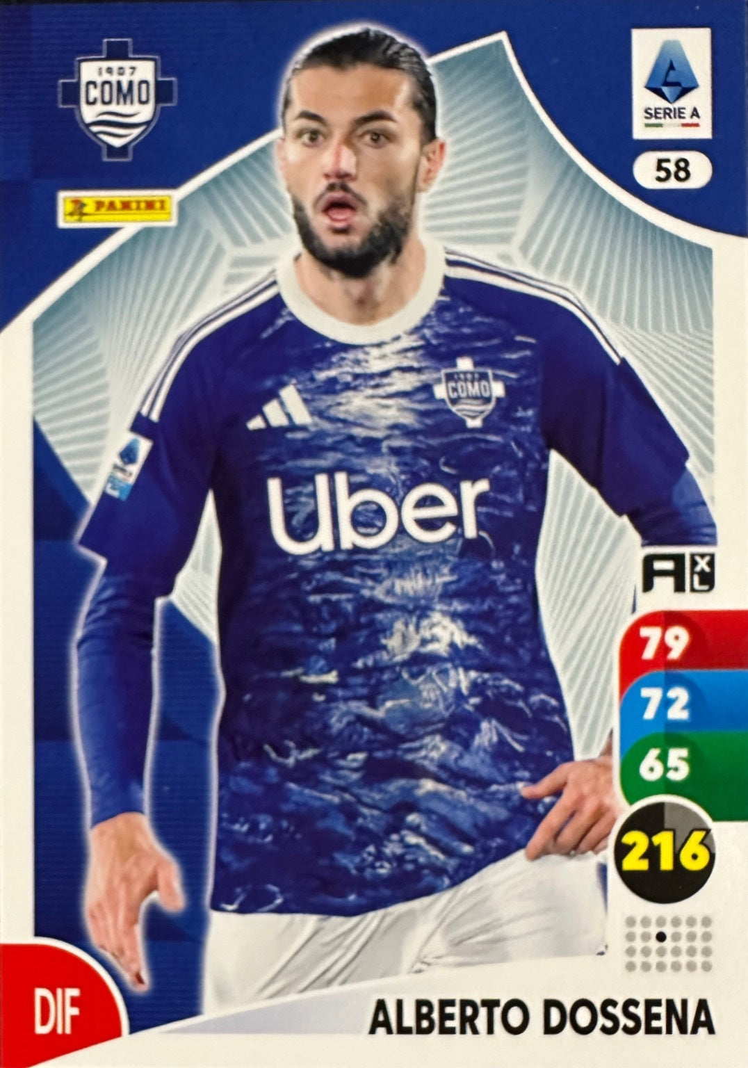 Panini Calciatori Adrenalyn XL 2025-26 card base logo a scelta N. 1-100
