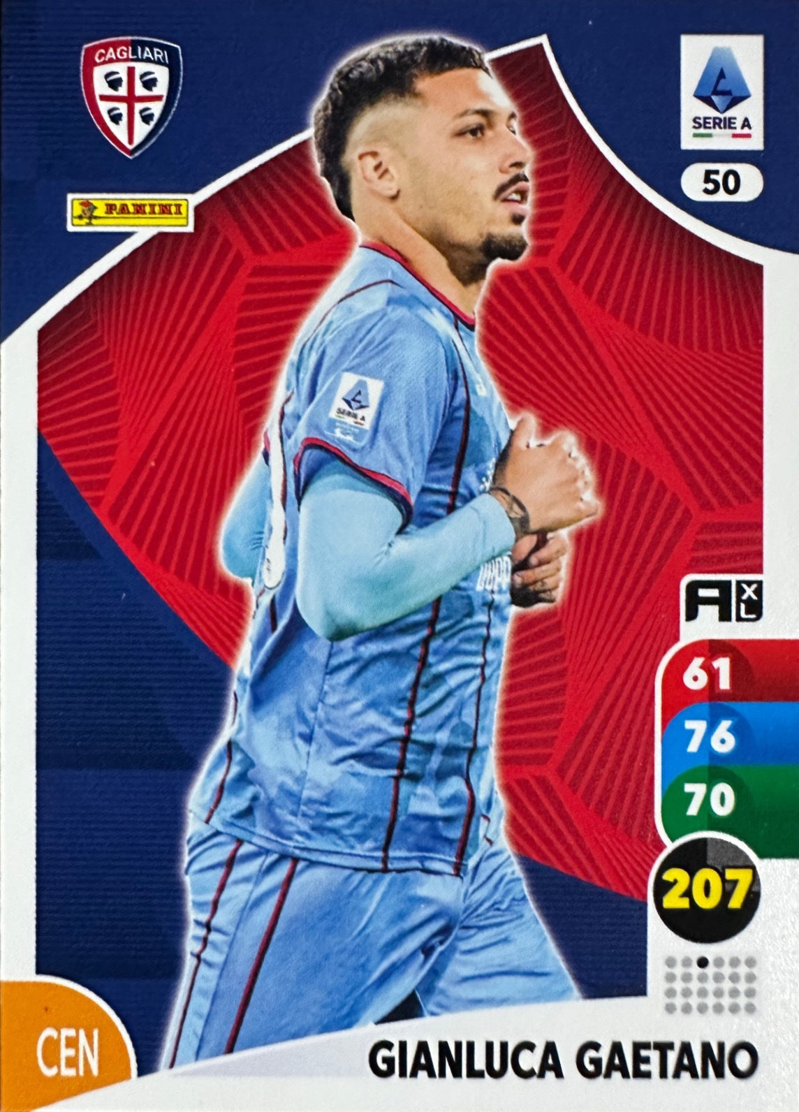 Panini Calciatori Adrenalyn XL 2025-26 card base logo a scelta N. 1-100