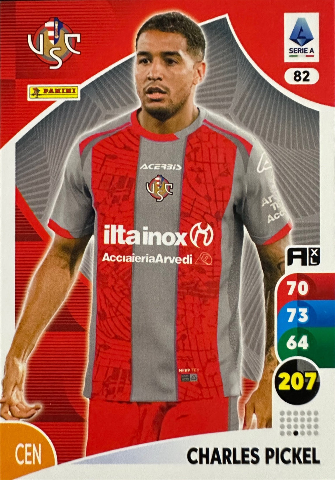 Panini Calciatori Adrenalyn XL 2025-26 card base logo a scelta N. 1-100