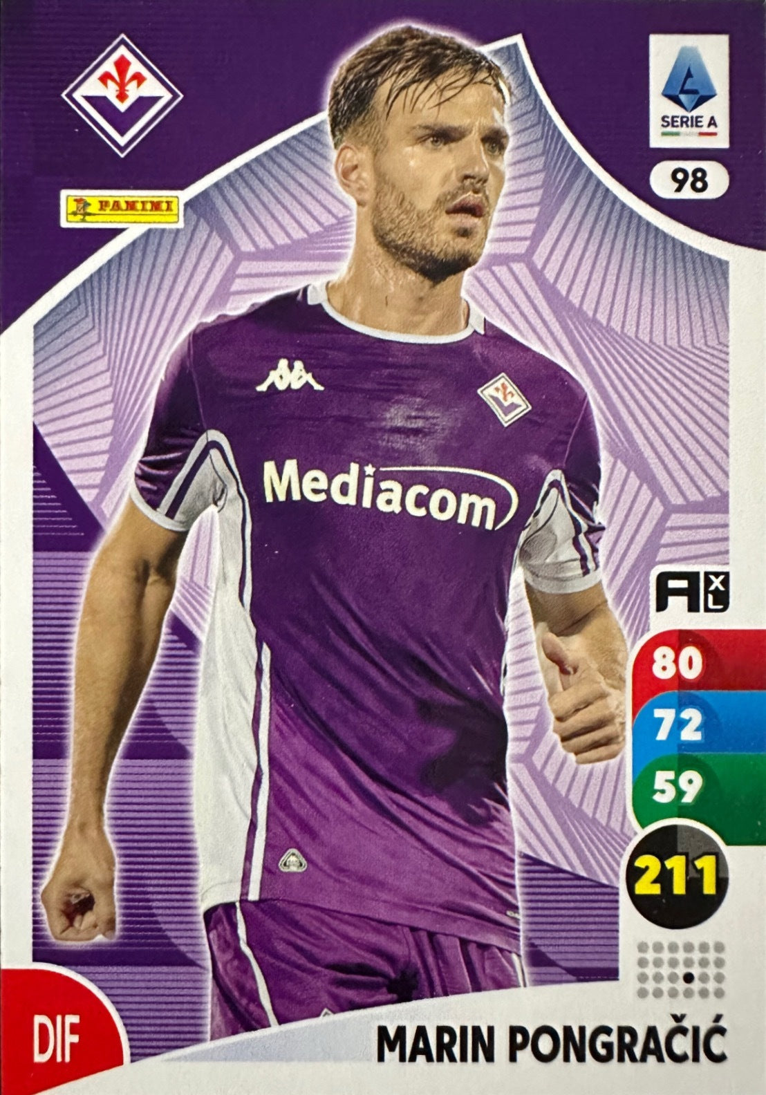 Panini Calciatori Adrenalyn XL 2025-26 card base logo a scelta N. 1-100