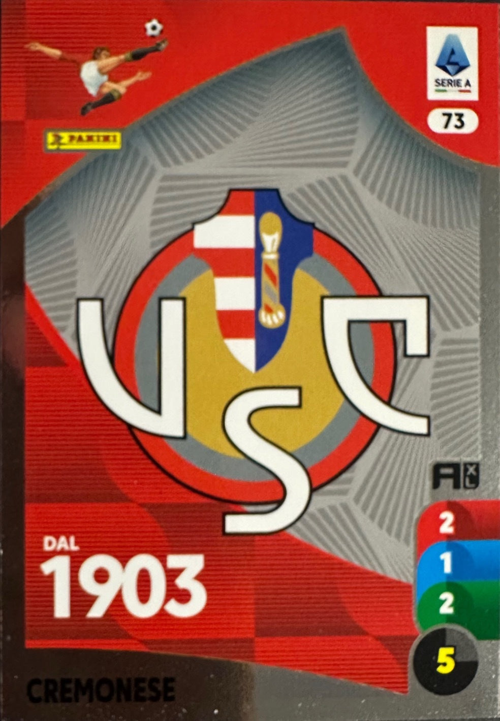Panini Calciatori Adrenalyn XL 2025-26 card base logo a scelta N. 1-100
