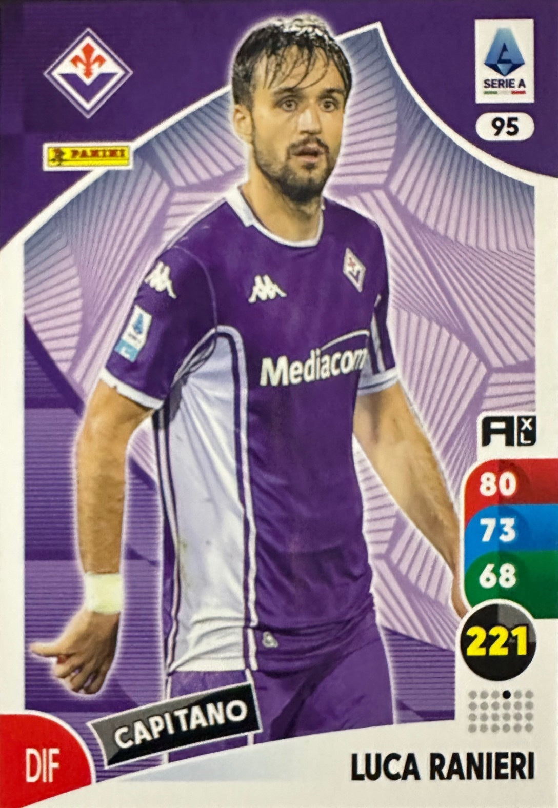 Panini Calciatori Adrenalyn XL 2025-26 card base logo a scelta N. 1-100