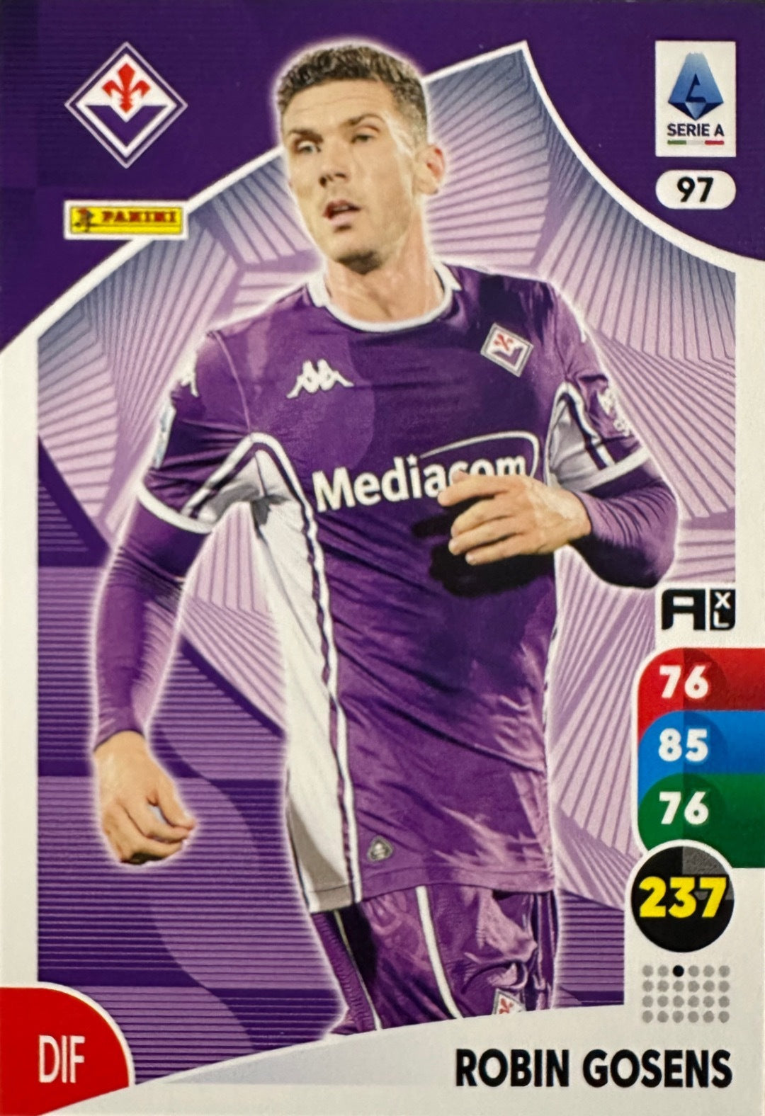 Panini Calciatori Adrenalyn XL 2025-26 card base logo a scelta N. 1-100