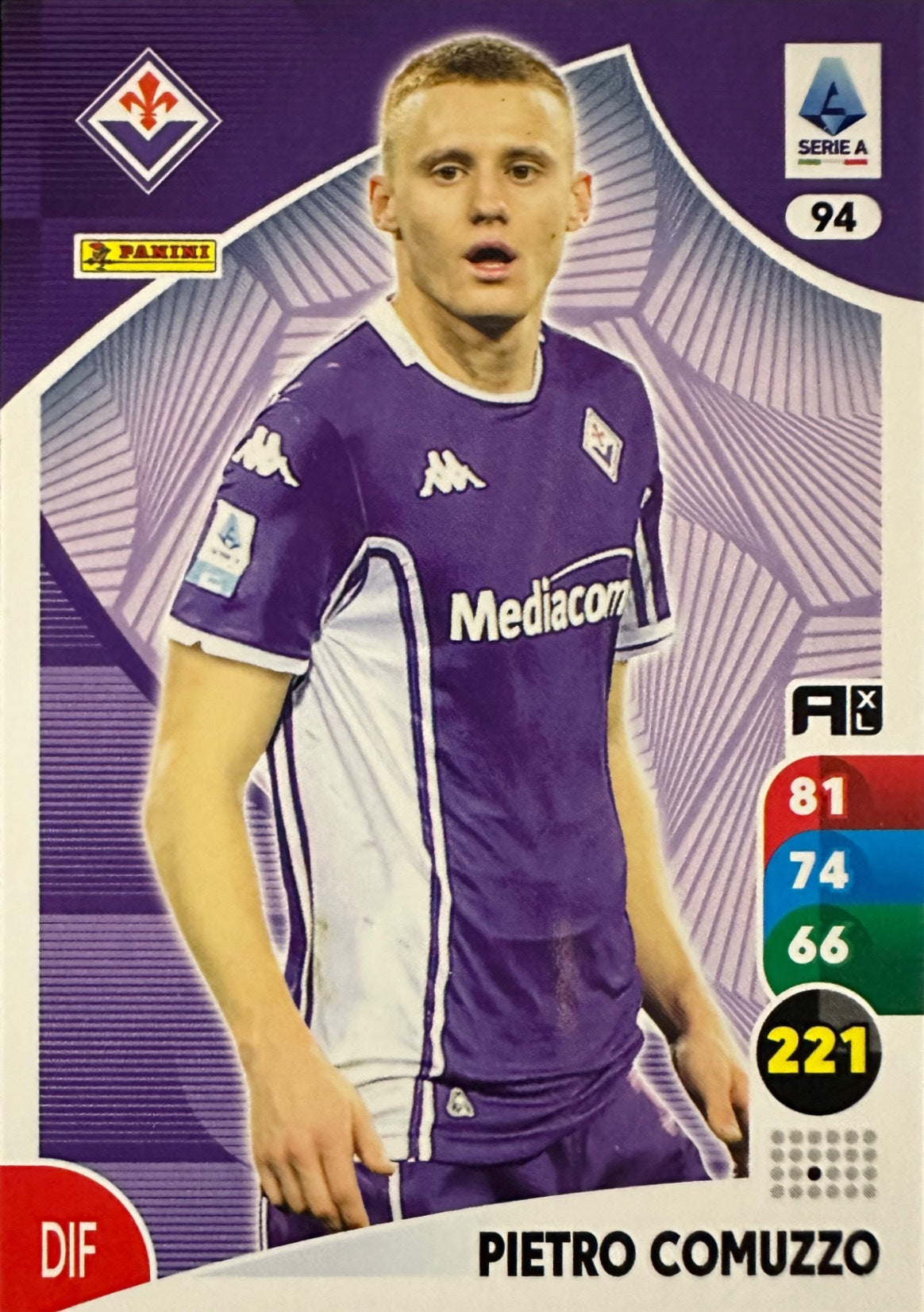 Panini Calciatori Adrenalyn XL 2025-26 card base logo a scelta N. 1-100
