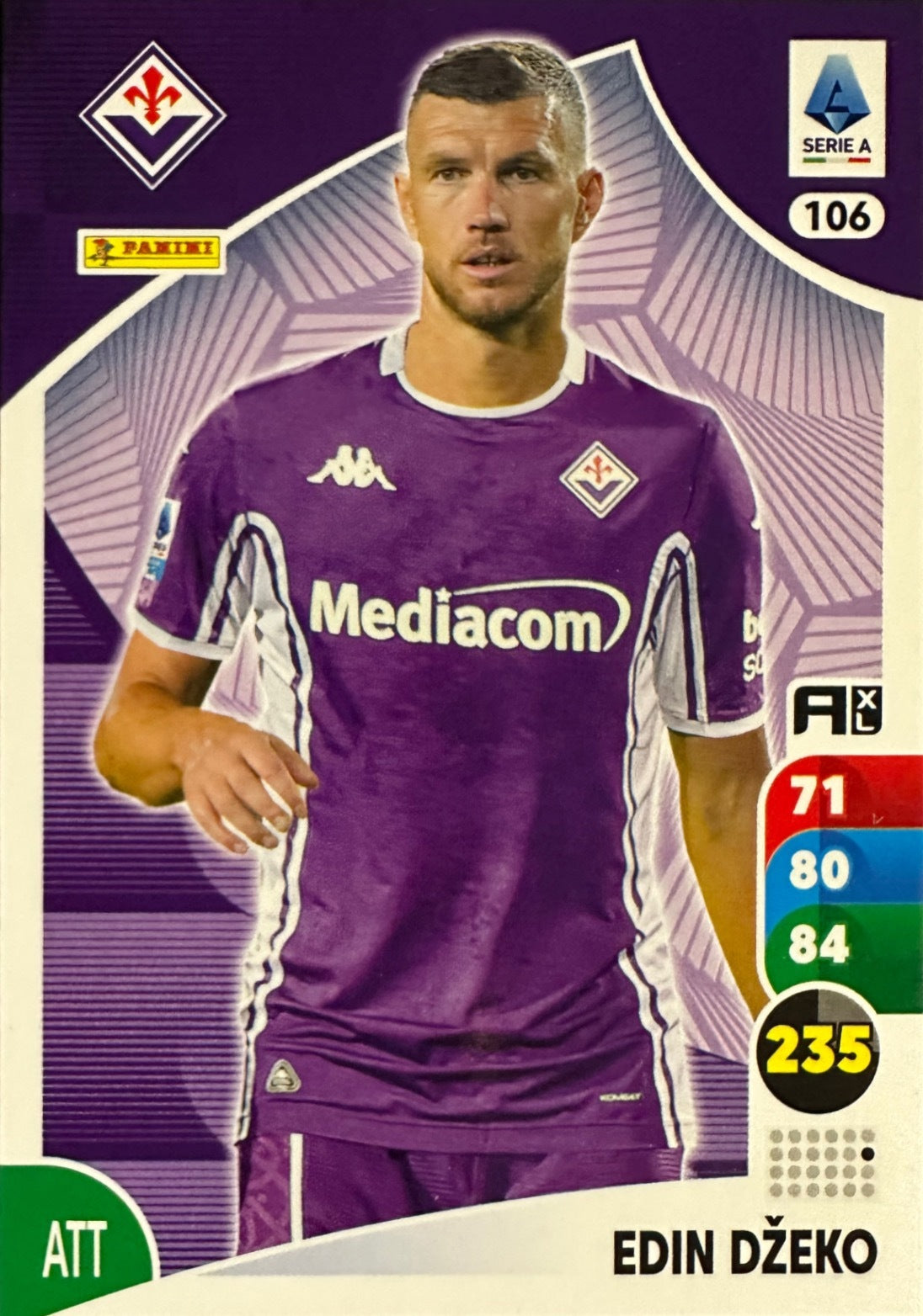 Panini Calciatori Adrenalyn XL 2025-26 card base logo a scelta N. 101-200