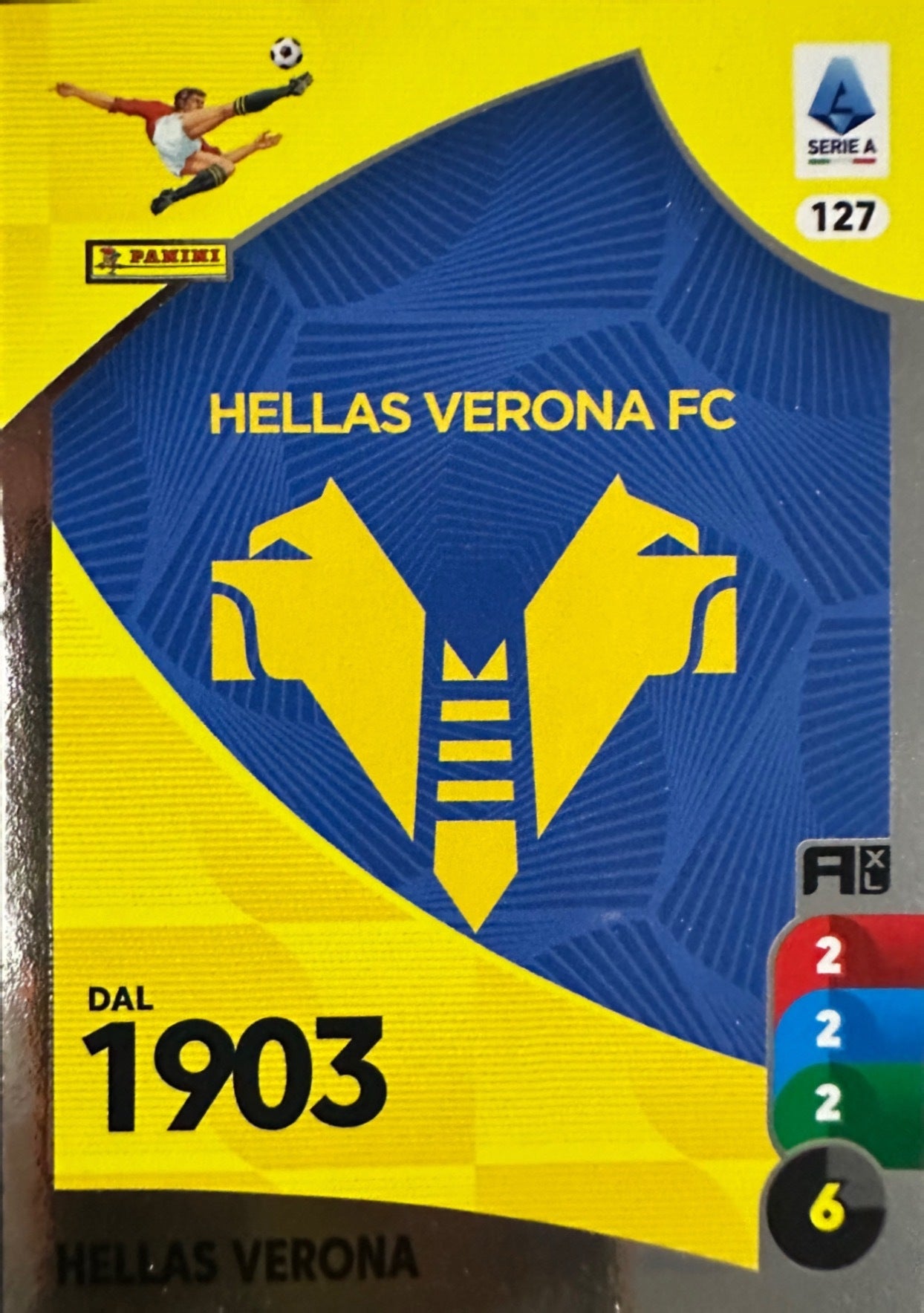 Panini Calciatori Adrenalyn XL 2025-26 card base logo a scelta N. 101-200