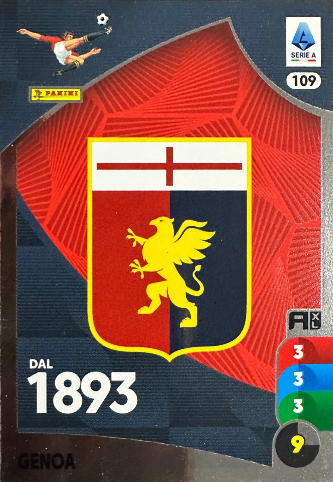 Panini Calciatori Adrenalyn XL 2025-26 card base logo a scelta N. 101-200