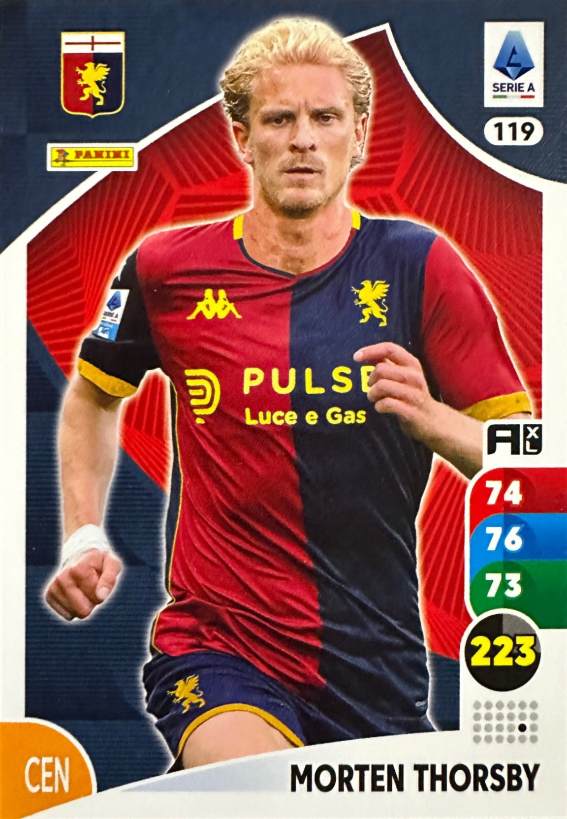 Panini Calciatori Adrenalyn XL 2025-26 card base logo a scelta N. 101-200