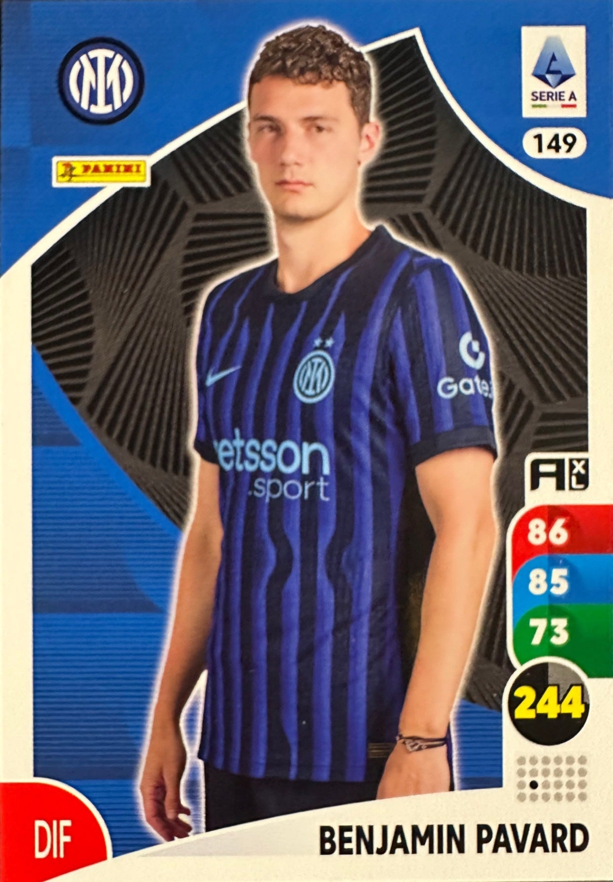 Panini Calciatori Adrenalyn XL 2025-26 card base logo a scelta N. 101-200