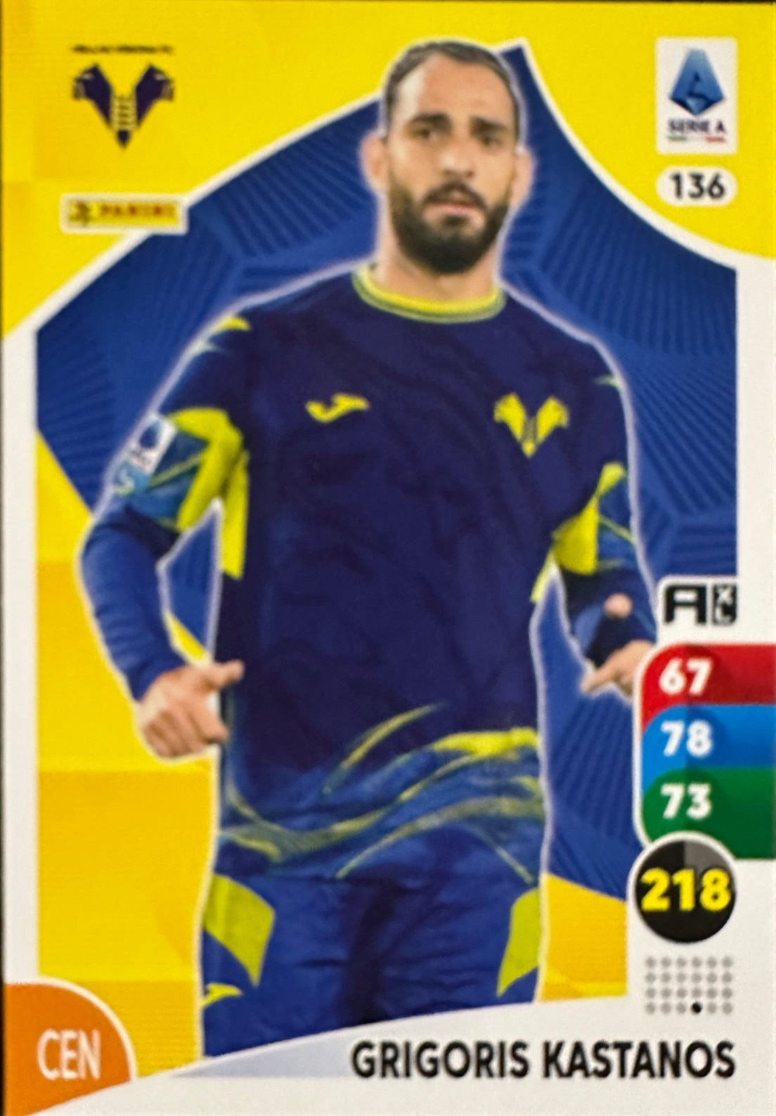 Panini Calciatori Adrenalyn XL 2025-26 card base logo a scelta N. 101-200