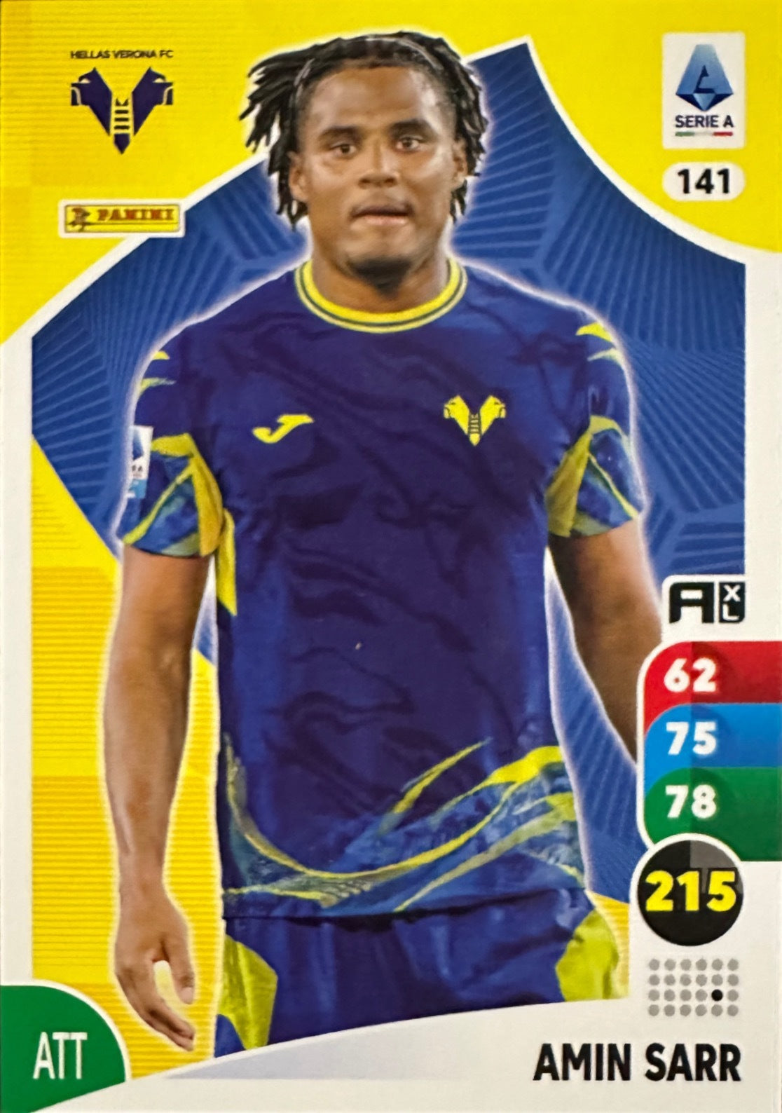 Panini Calciatori Adrenalyn XL 2025-26 card base logo a scelta N. 101-200
