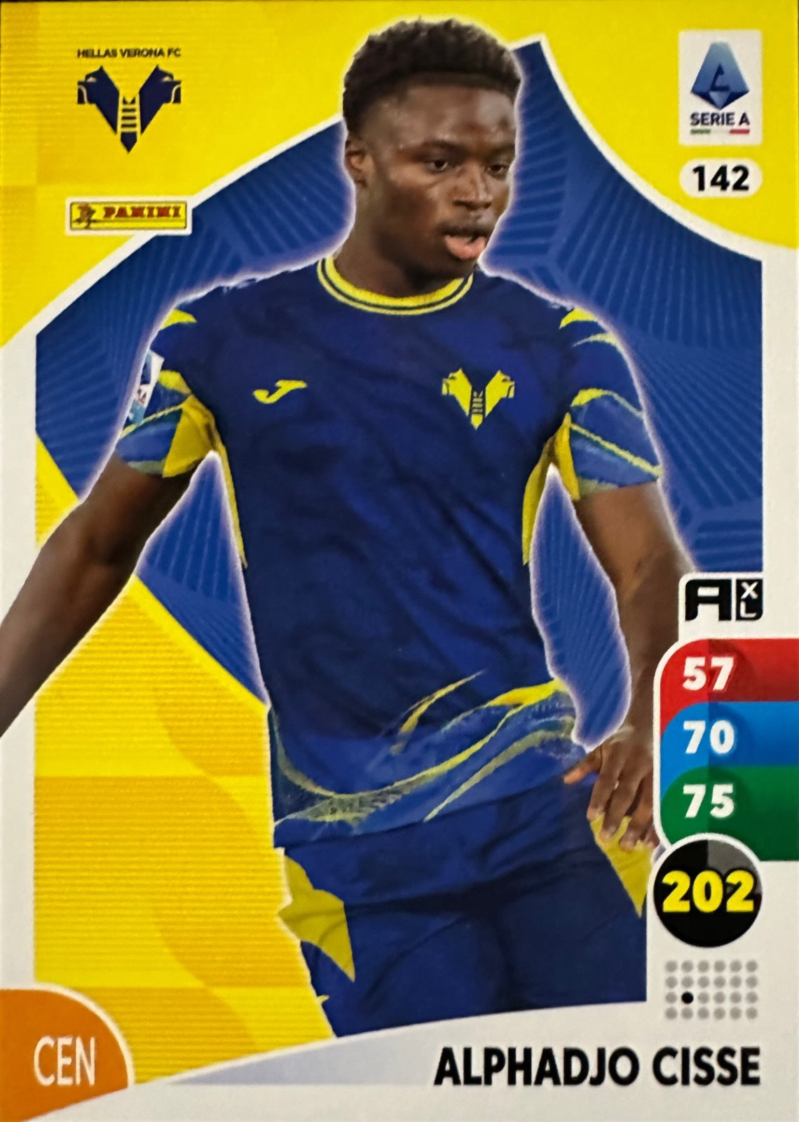Panini Calciatori Adrenalyn XL 2025-26 card base logo a scelta N. 101-200