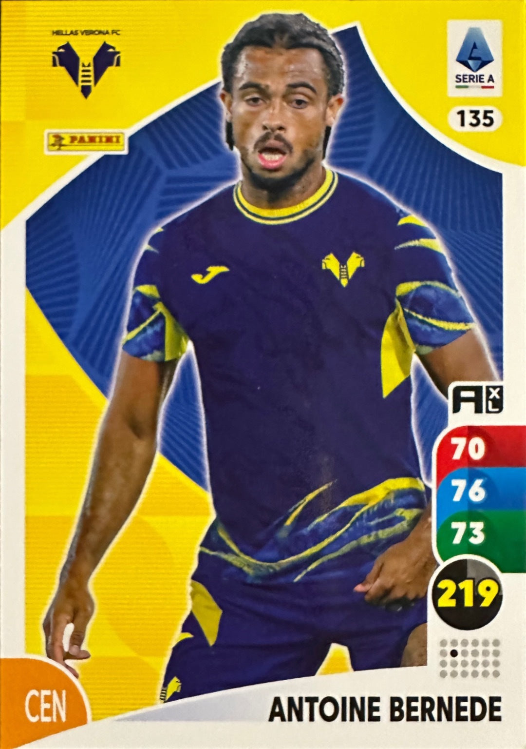 Panini Calciatori Adrenalyn XL 2025-26 card base logo a scelta N. 101-200