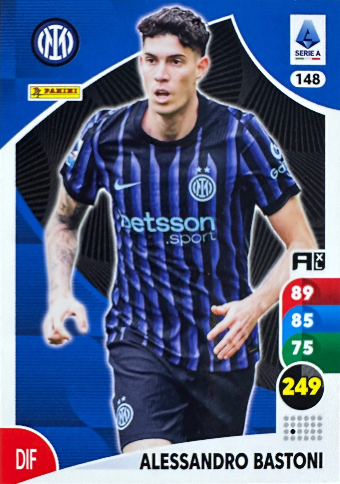 Panini Calciatori Adrenalyn XL 2025-26 card base logo a scelta N. 101-200