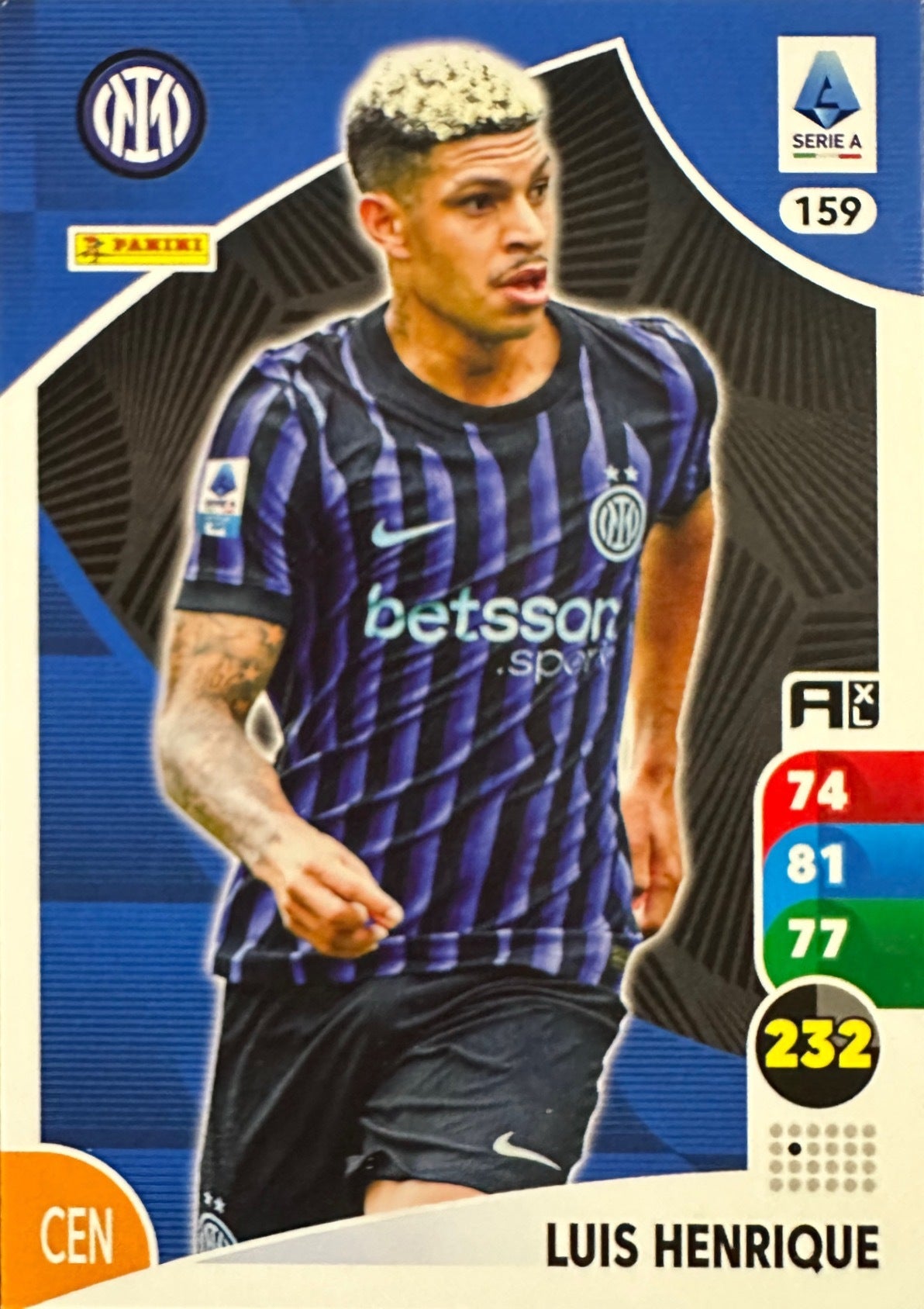 Panini Calciatori Adrenalyn XL 2025-26 card base logo a scelta N. 101-200