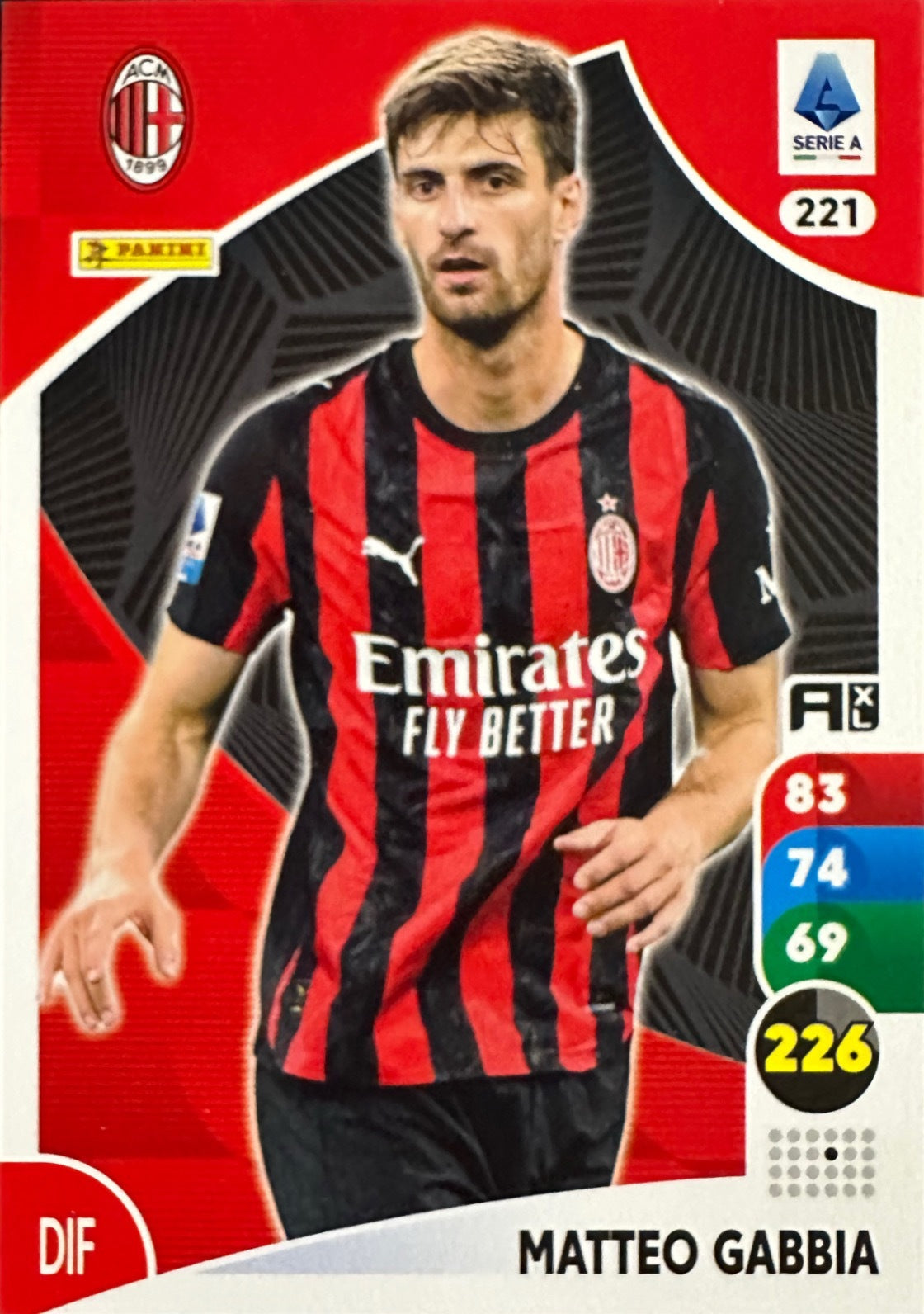 Panini Calciatori Adrenalyn XL 2025-26 card base logo a scelta N. 201-300