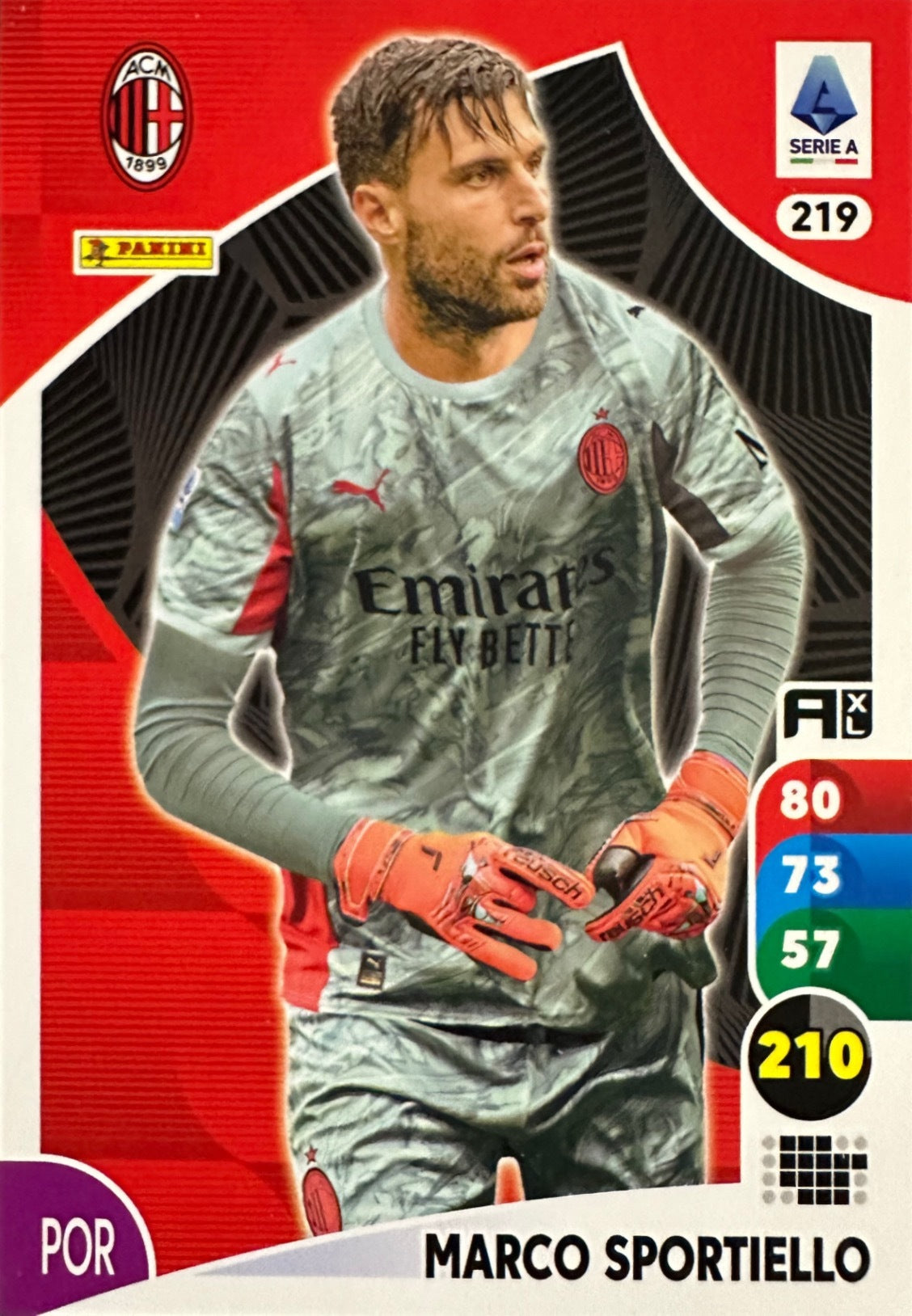 Panini Calciatori Adrenalyn XL 2025-26 card base logo a scelta N. 201-300