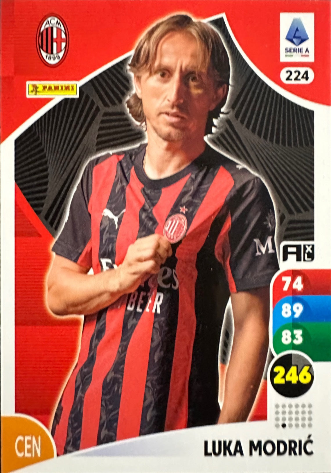 Panini Calciatori Adrenalyn XL 2025-26 card base logo a scelta N. 201-300