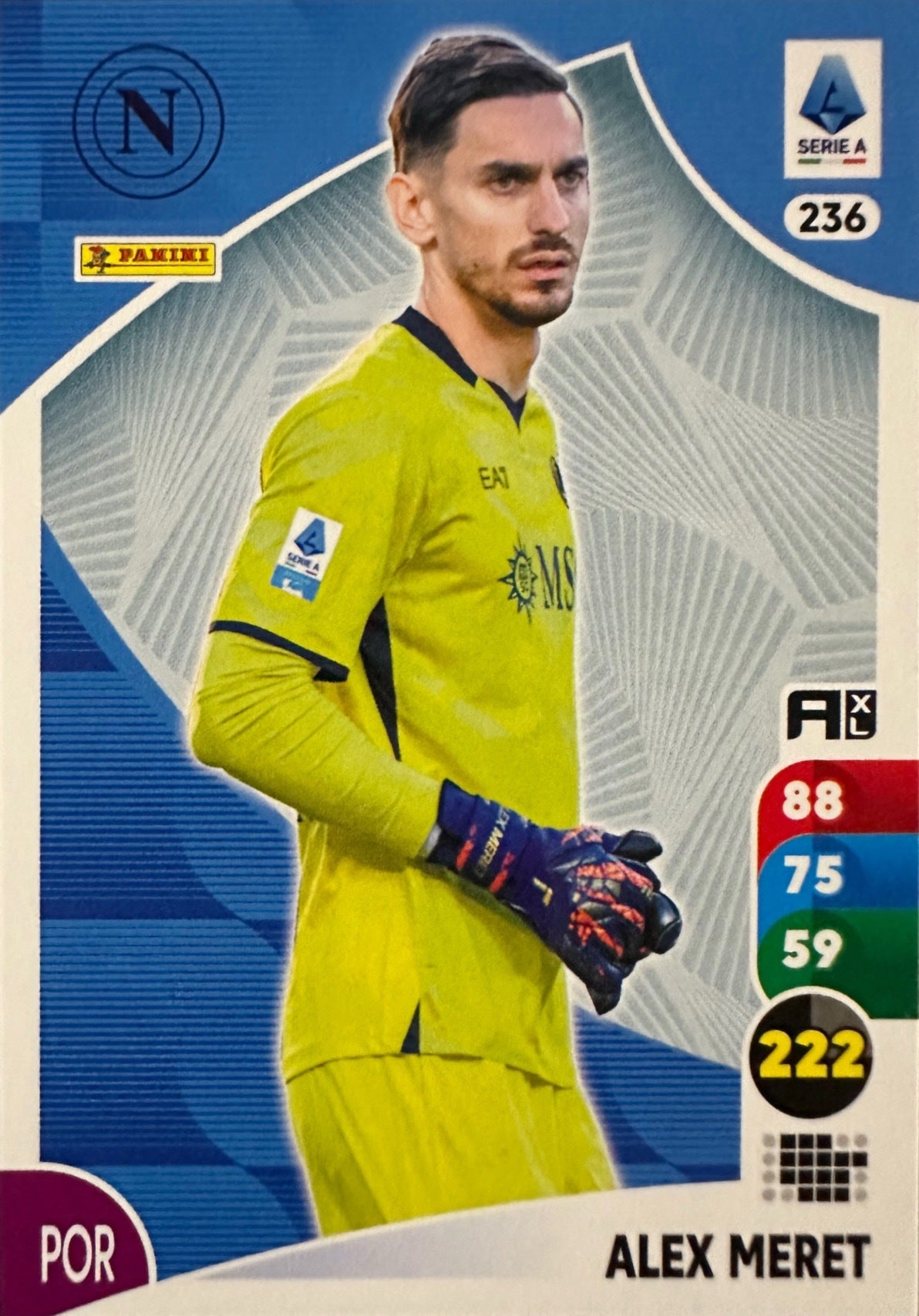 Panini Calciatori Adrenalyn XL 2025-26 card base logo a scelta N. 201-300