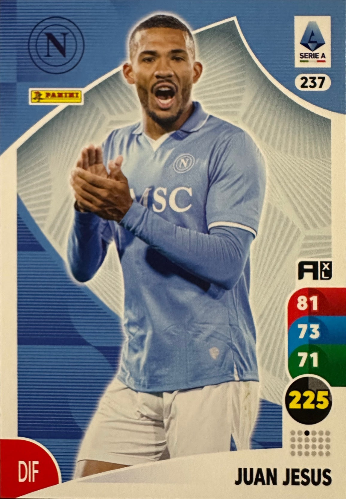 Panini Calciatori Adrenalyn XL 2025-26 card base logo a scelta N. 201-300