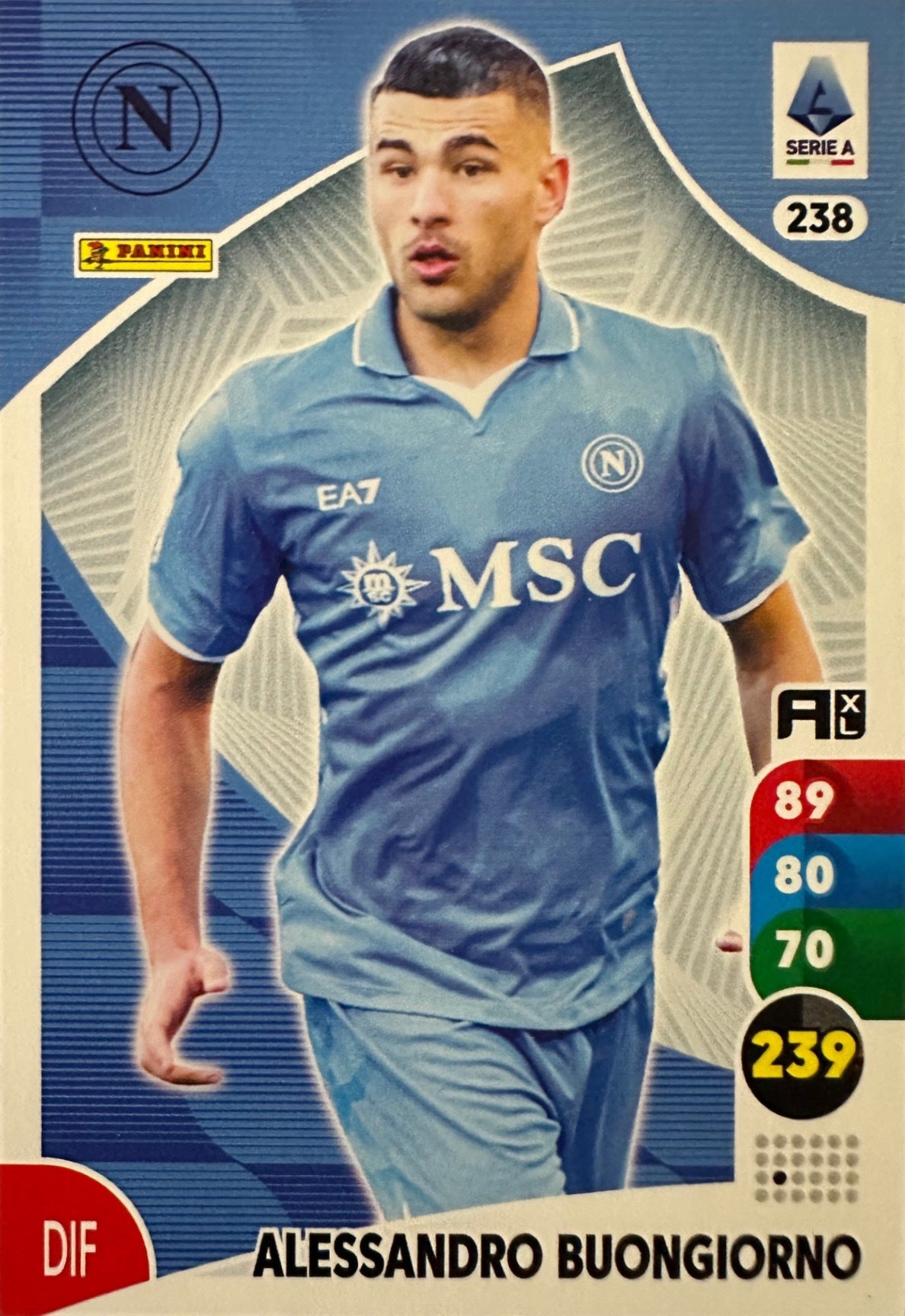 Panini Calciatori Adrenalyn XL 2025-26 card base logo a scelta N. 201-300