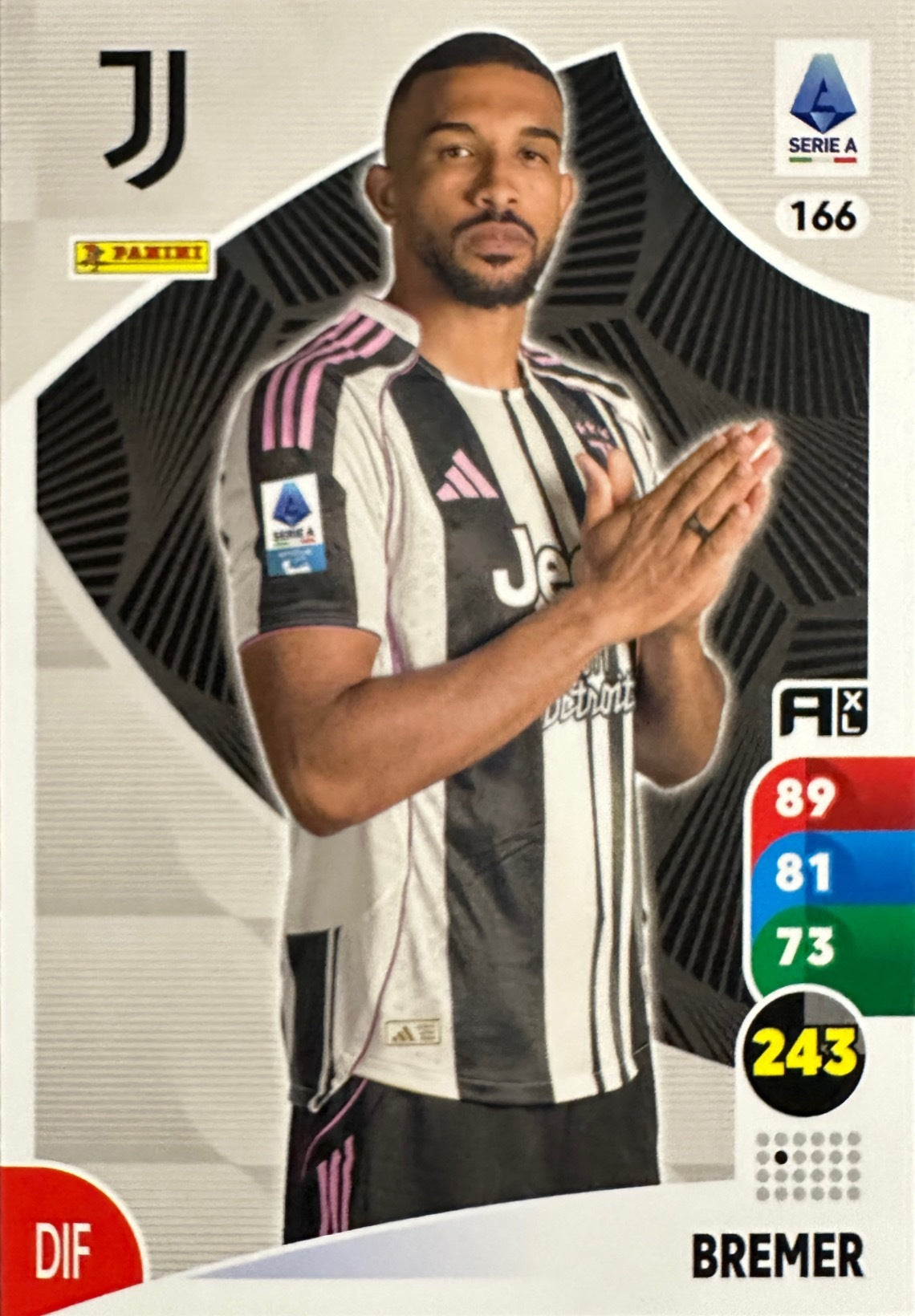 Panini Calciatori Adrenalyn XL 2025-26 card base logo a scelta N. 101-200