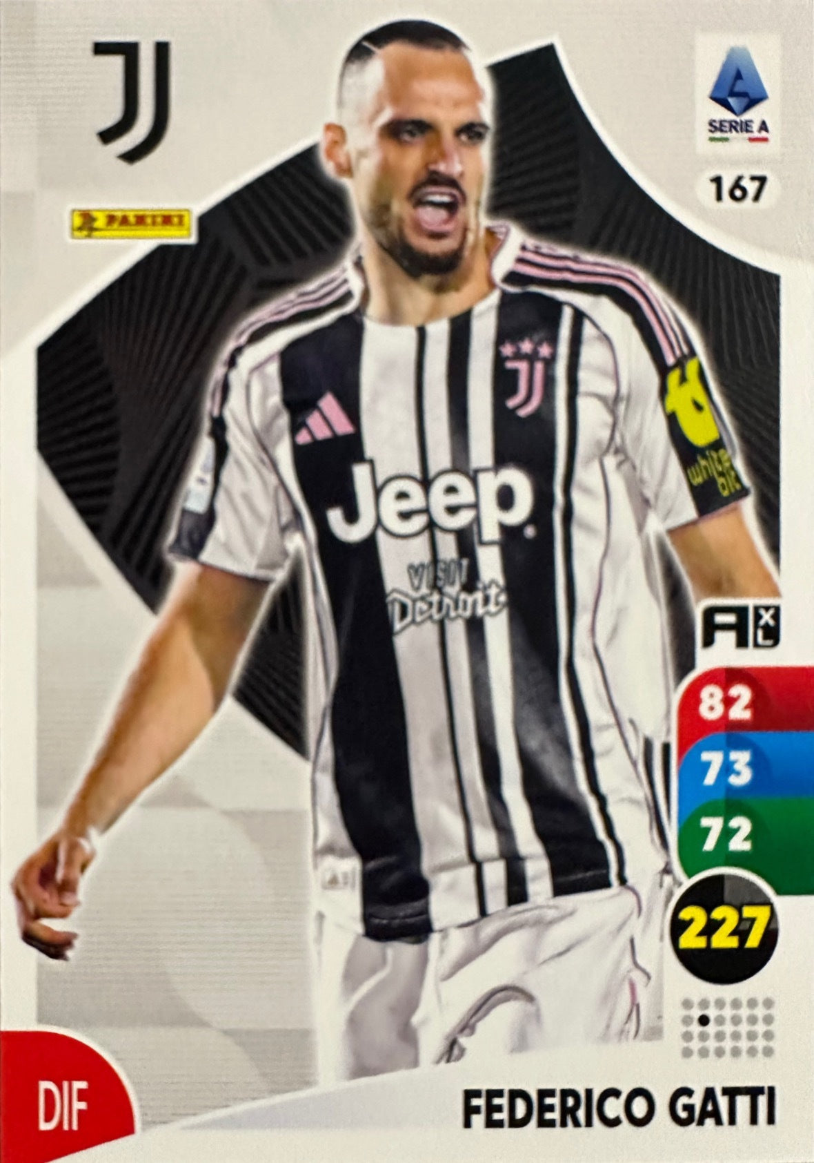 Panini Calciatori Adrenalyn XL 2025-26 card base logo a scelta N. 101-200