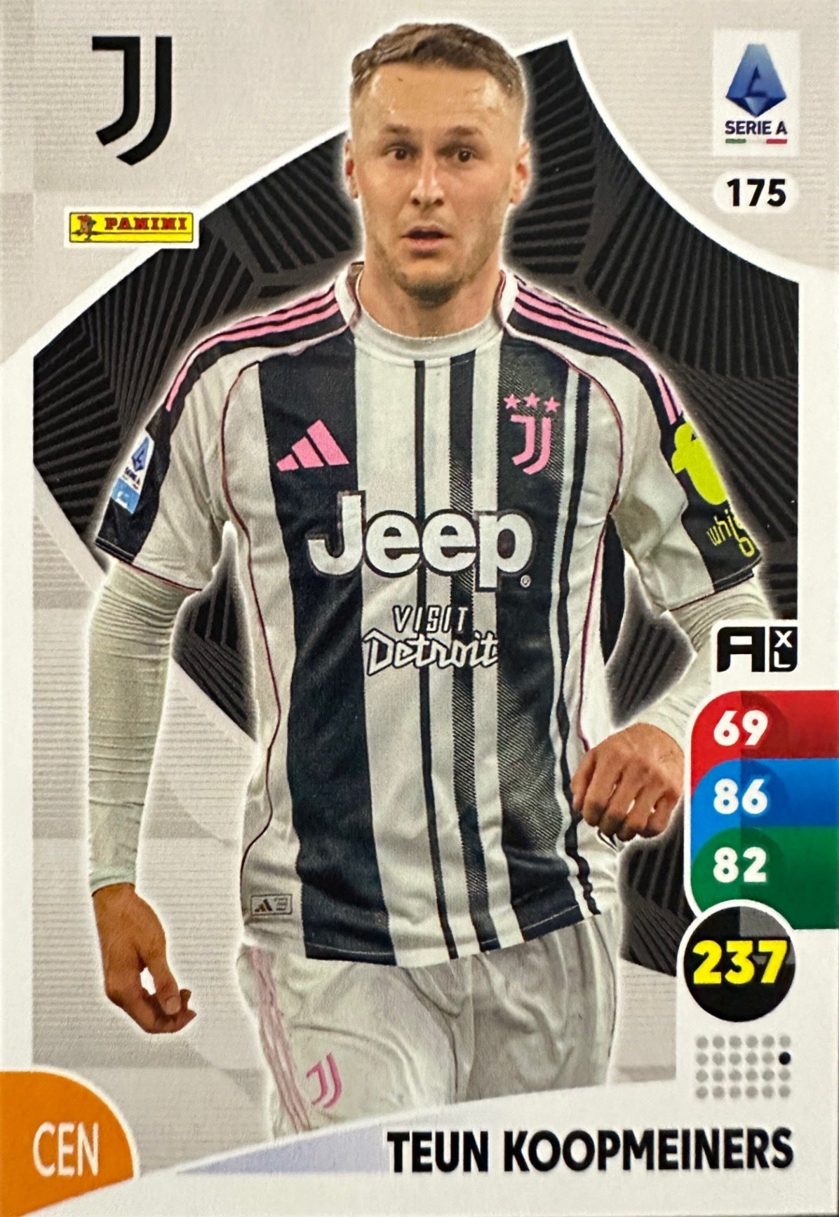 Panini Calciatori Adrenalyn XL 2025-26 card base logo a scelta N. 101-200