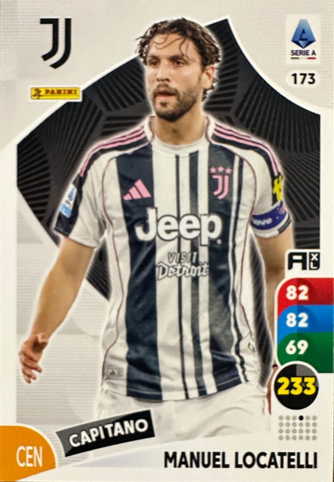 Panini Calciatori Adrenalyn XL 2025-26 card base logo a scelta N. 101-200