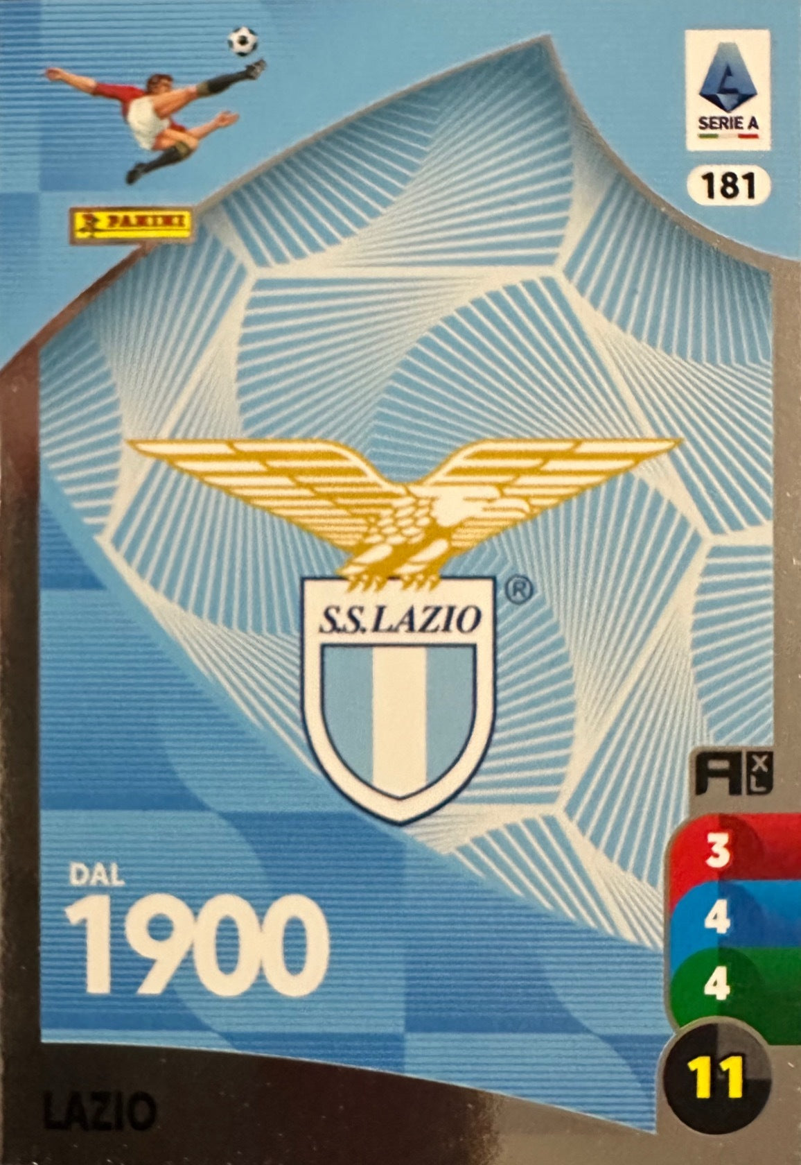 Panini Calciatori Adrenalyn XL 2025-26 card base logo a scelta N. 101-200