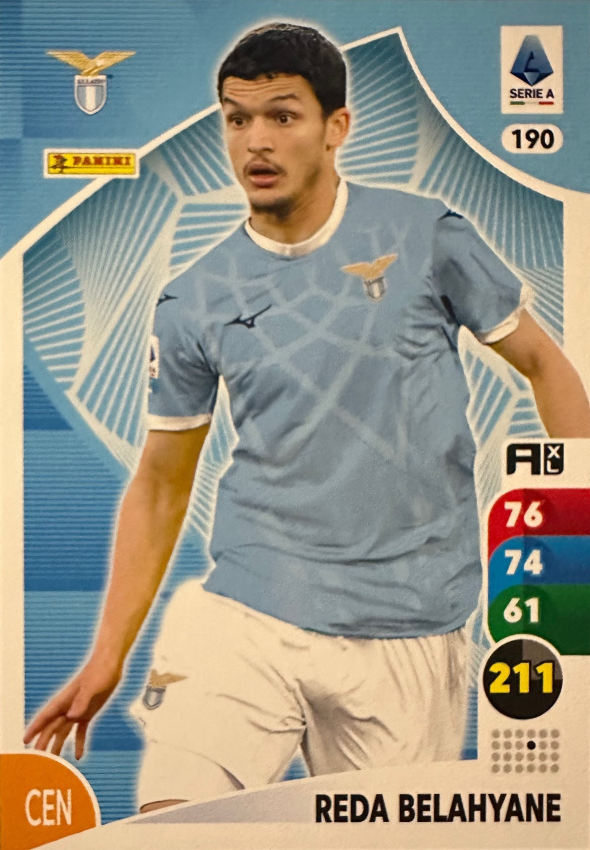 Panini Calciatori Adrenalyn XL 2025-26 card base logo a scelta N. 101-200