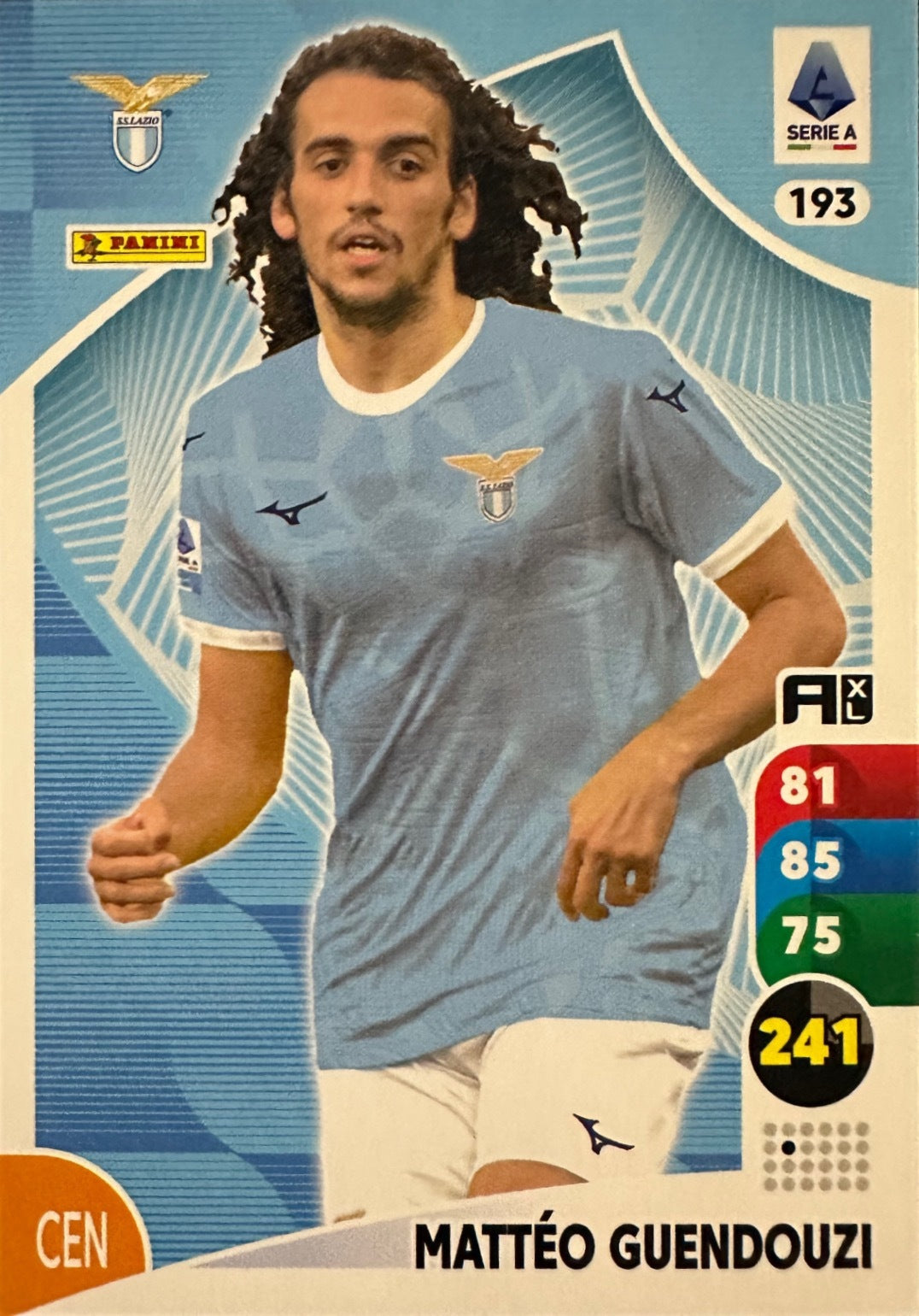 Panini Calciatori Adrenalyn XL 2025-26 card base logo a scelta N. 101-200