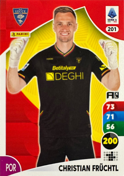 Panini Calciatori Adrenalyn XL 2025-26 card base logo a scelta N. 201-300