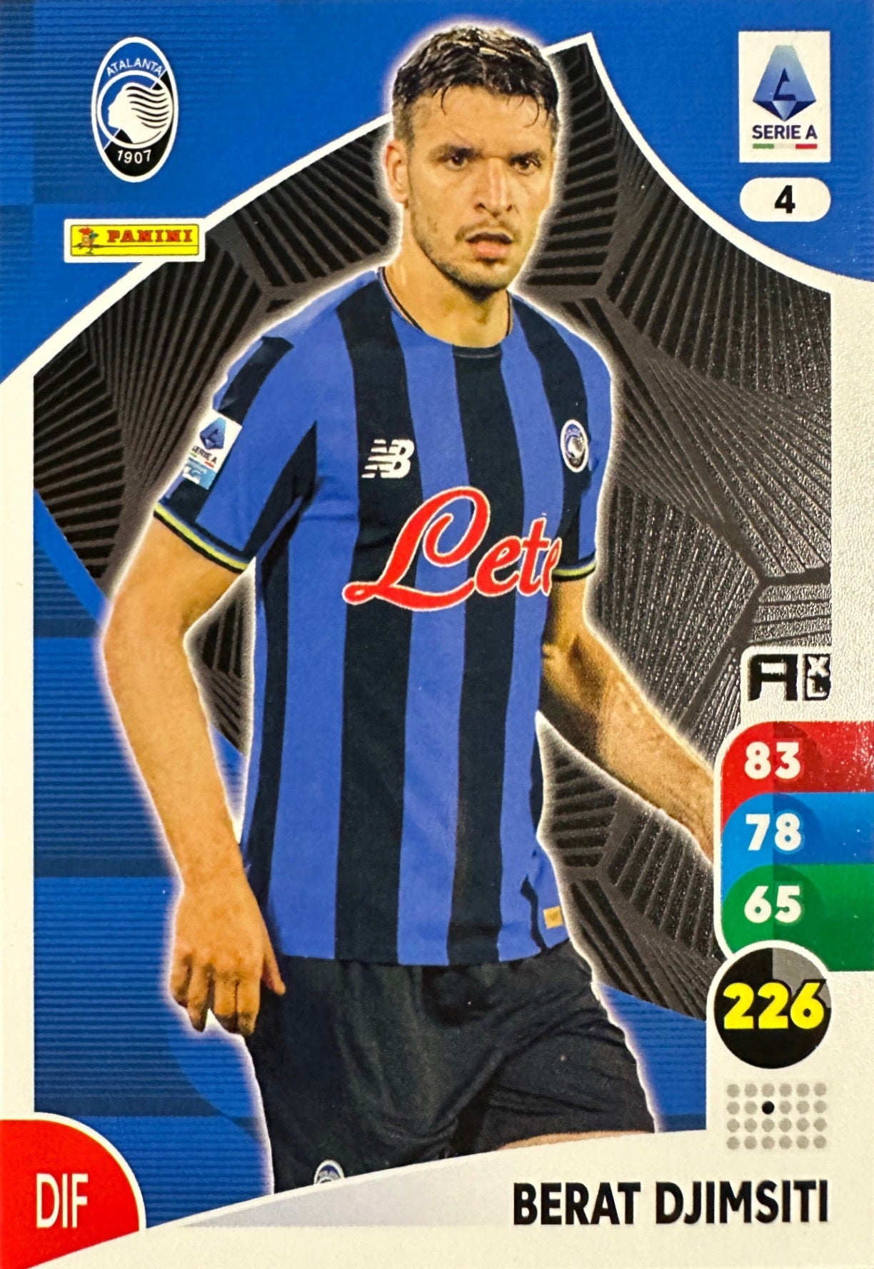 Panini Calciatori Adrenalyn XL 2025-26 card base logo a scelta N. 1-100