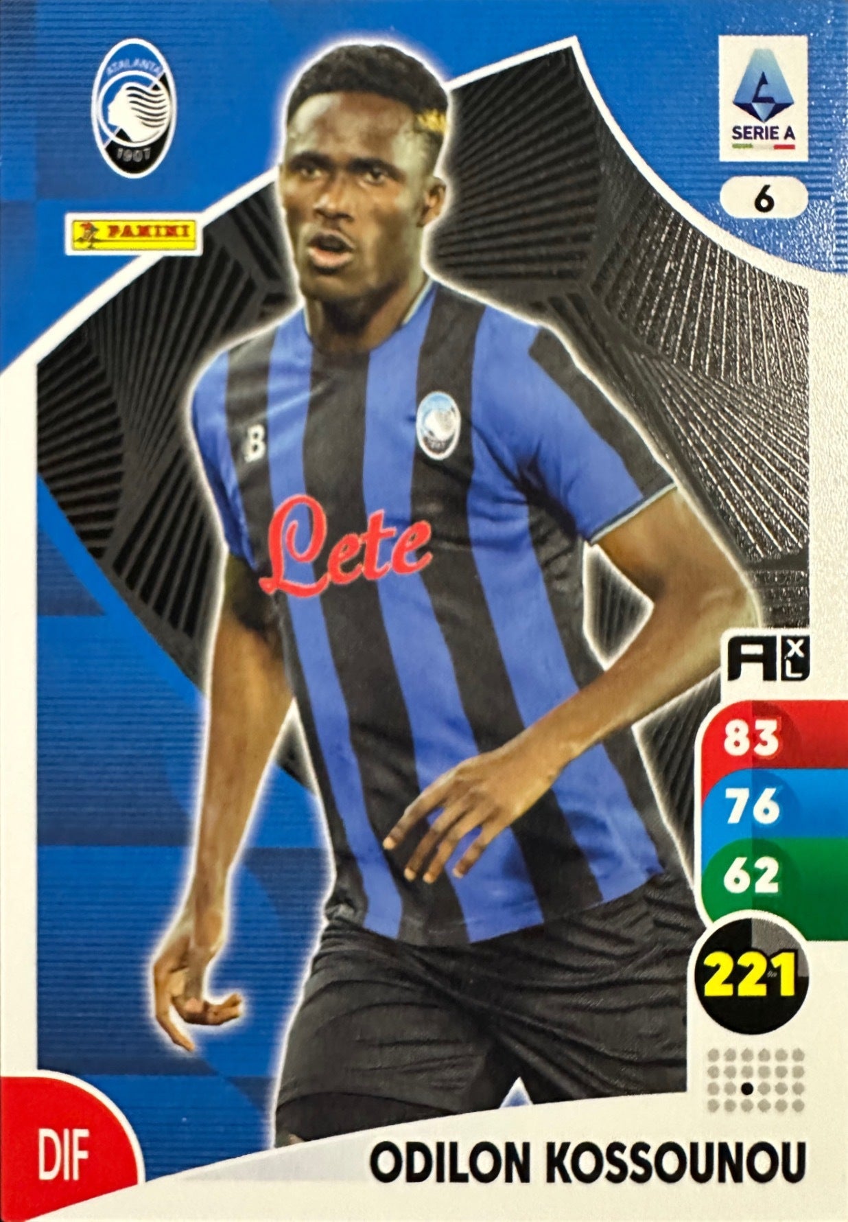 Panini Calciatori Adrenalyn XL 2025-26 card base logo a scelta N. 1-100