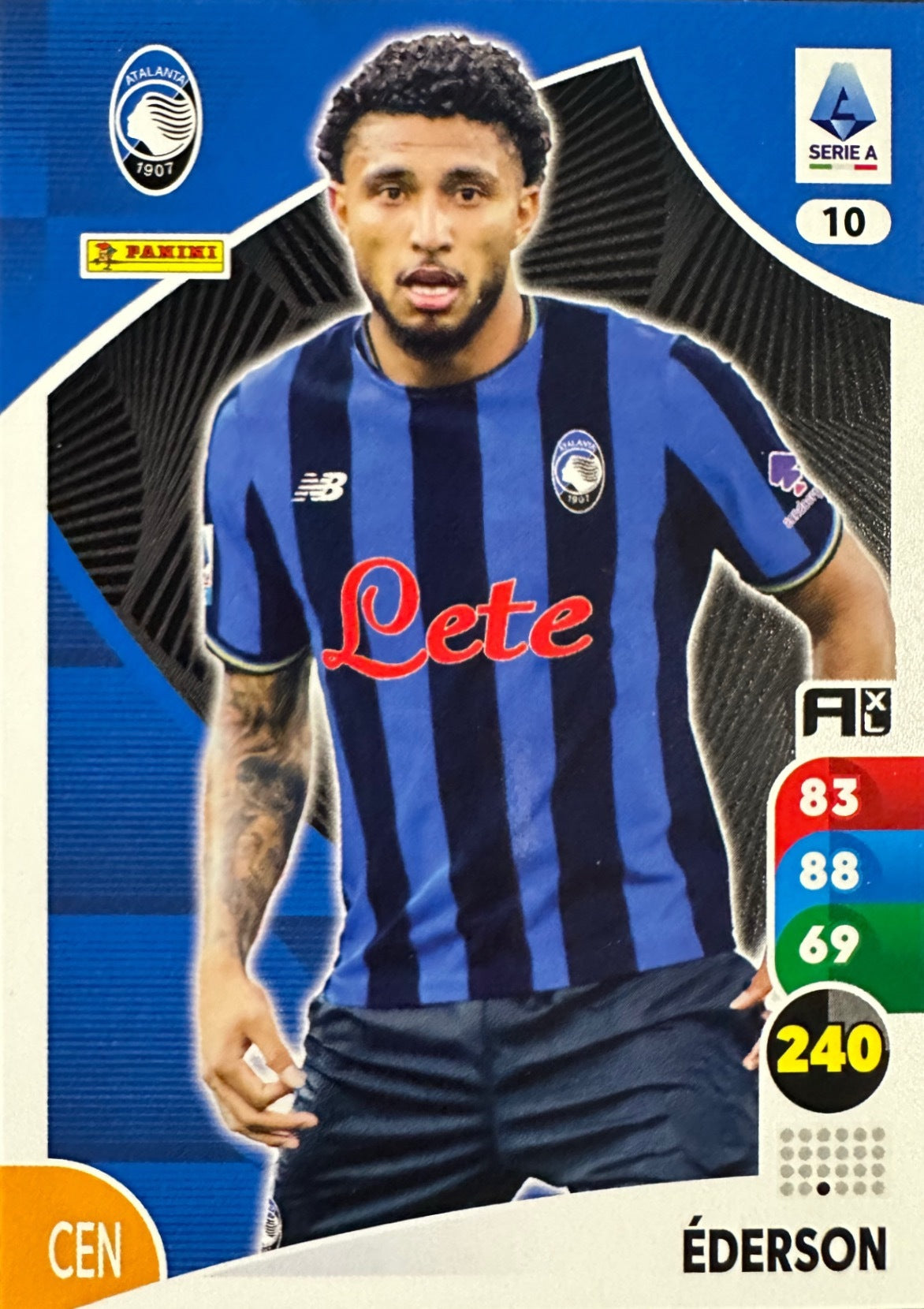 Panini Calciatori Adrenalyn XL 2025-26 card base logo a scelta N. 1-100
