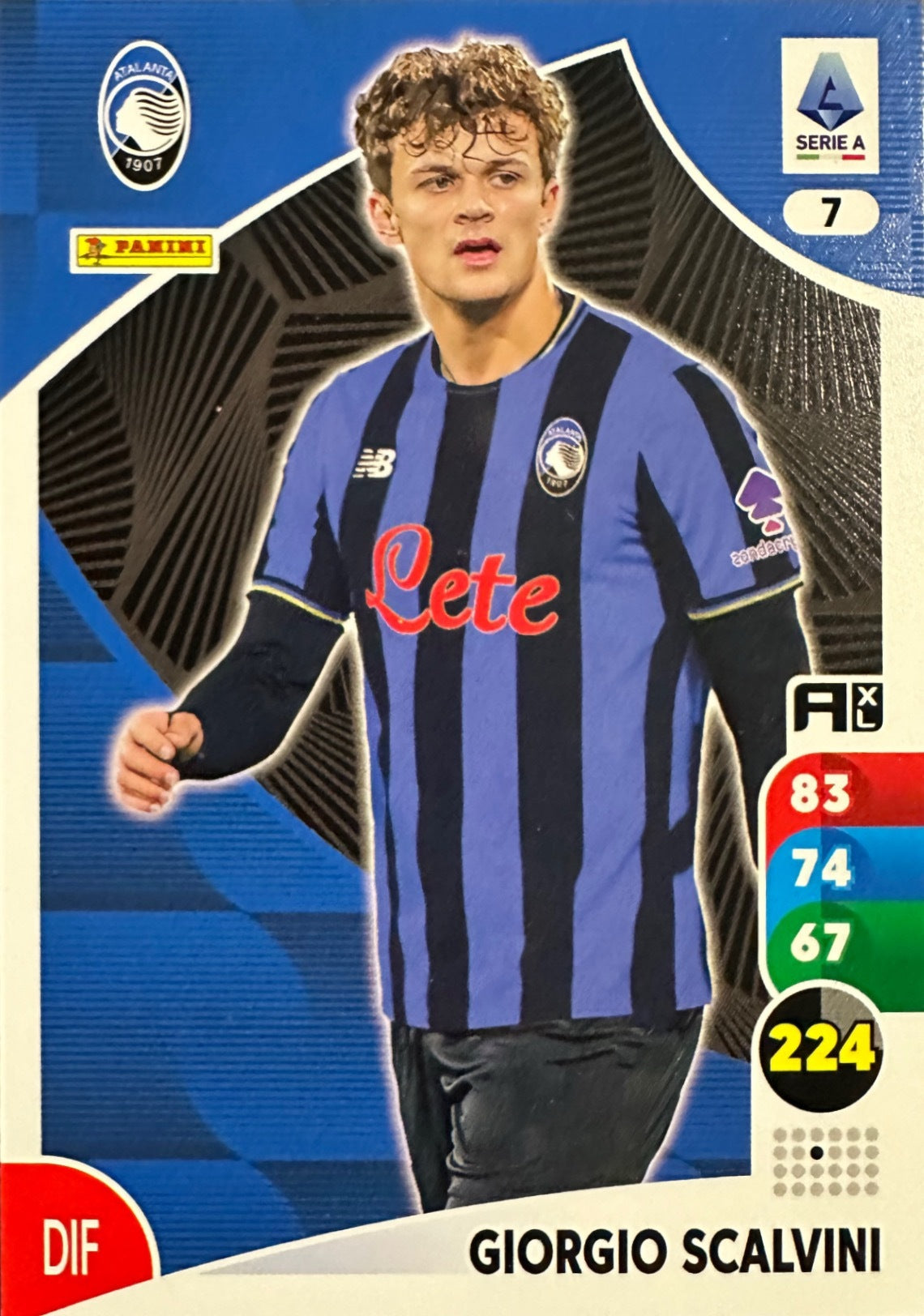 Panini Calciatori Adrenalyn XL 2025-26 card base logo a scelta N. 1-100
