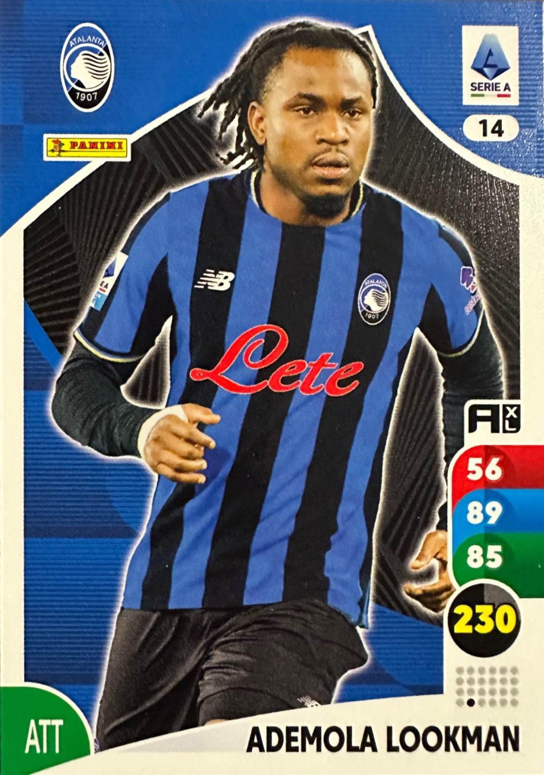Panini Calciatori Adrenalyn XL 2025-26 card base logo a scelta N. 1-100