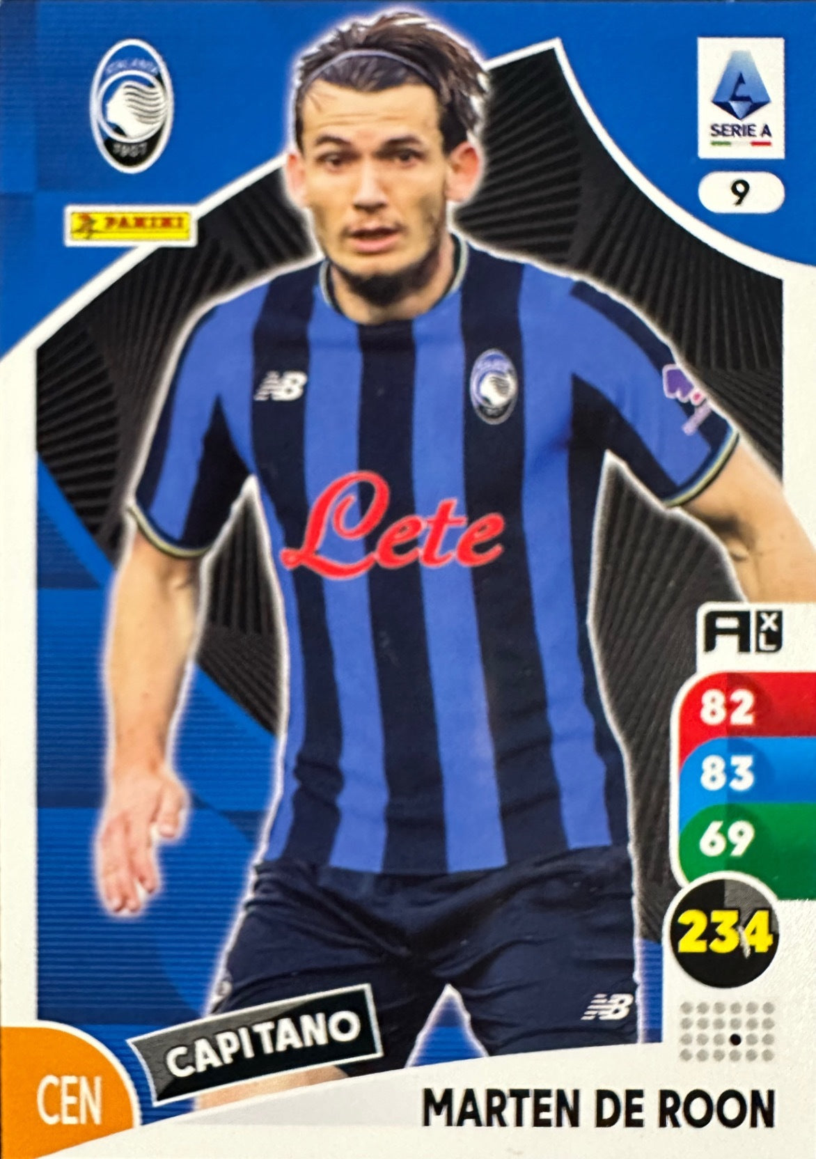 Panini Calciatori Adrenalyn XL 2025-26 card base logo a scelta N. 1-100