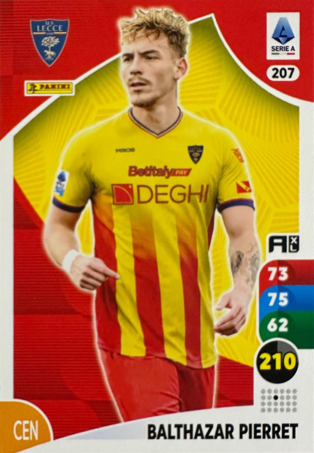 Panini Calciatori Adrenalyn XL 2025-26 card base logo a scelta N. 201-300